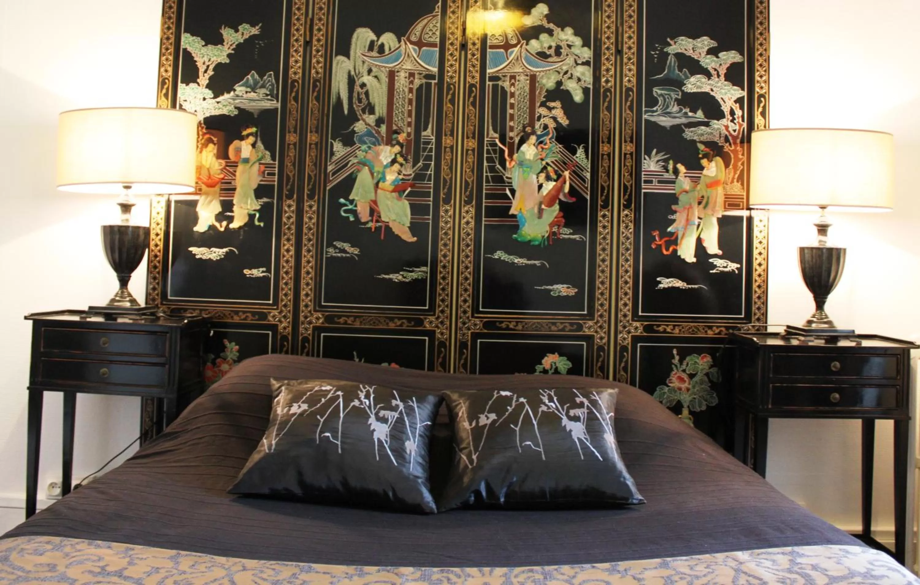 Bed in Résidence et Chambres d'Hôtes de La Porte d'Arras