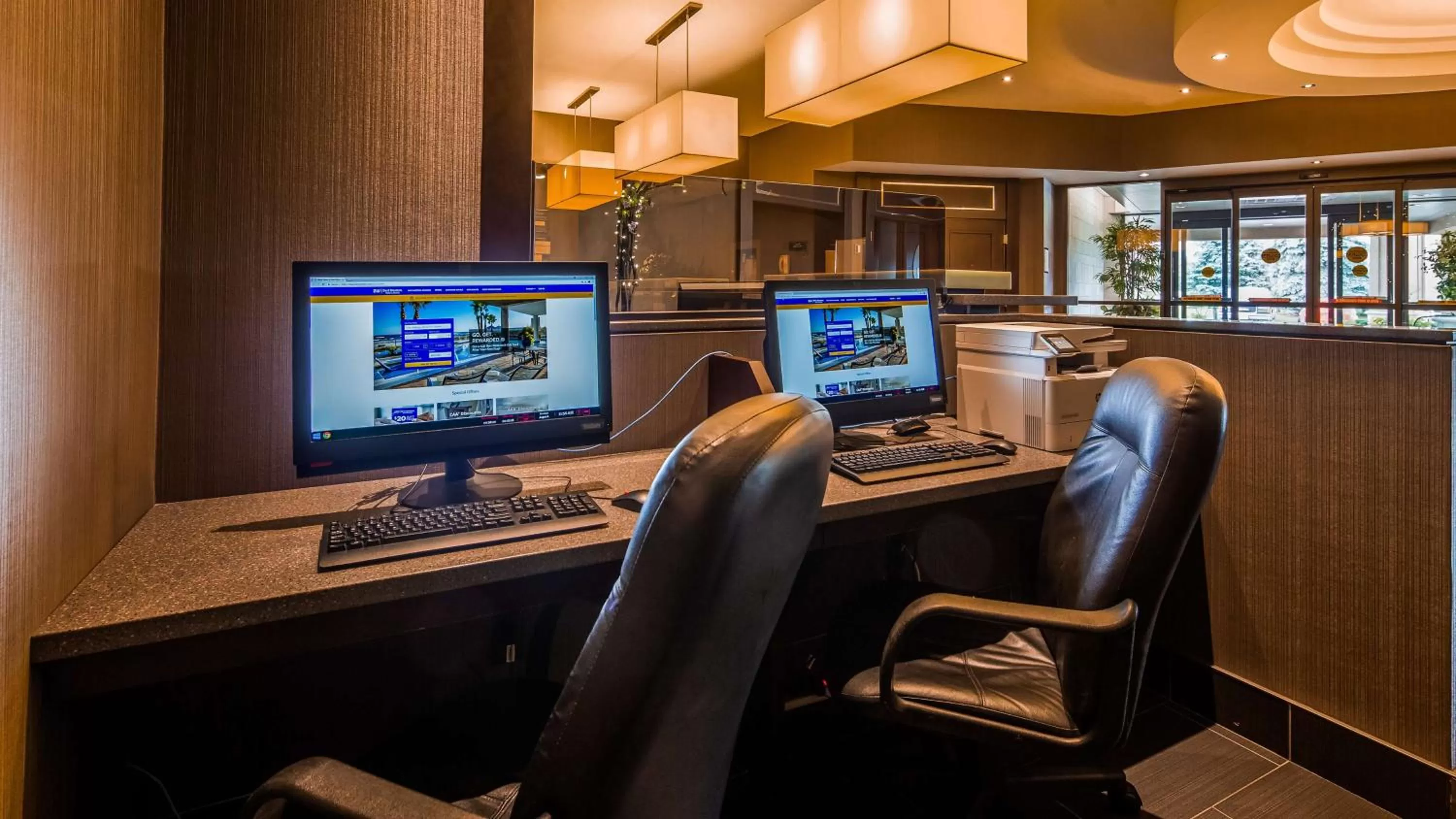 On site in Best Western Plus Guildwood Inn