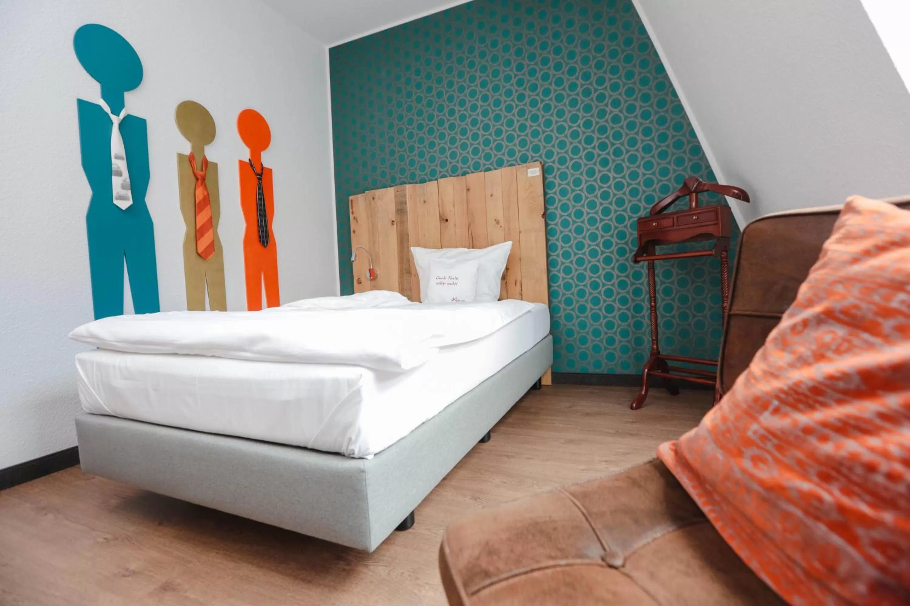 Bedroom, Bed in bei Kliewe im Westfälischen Hof