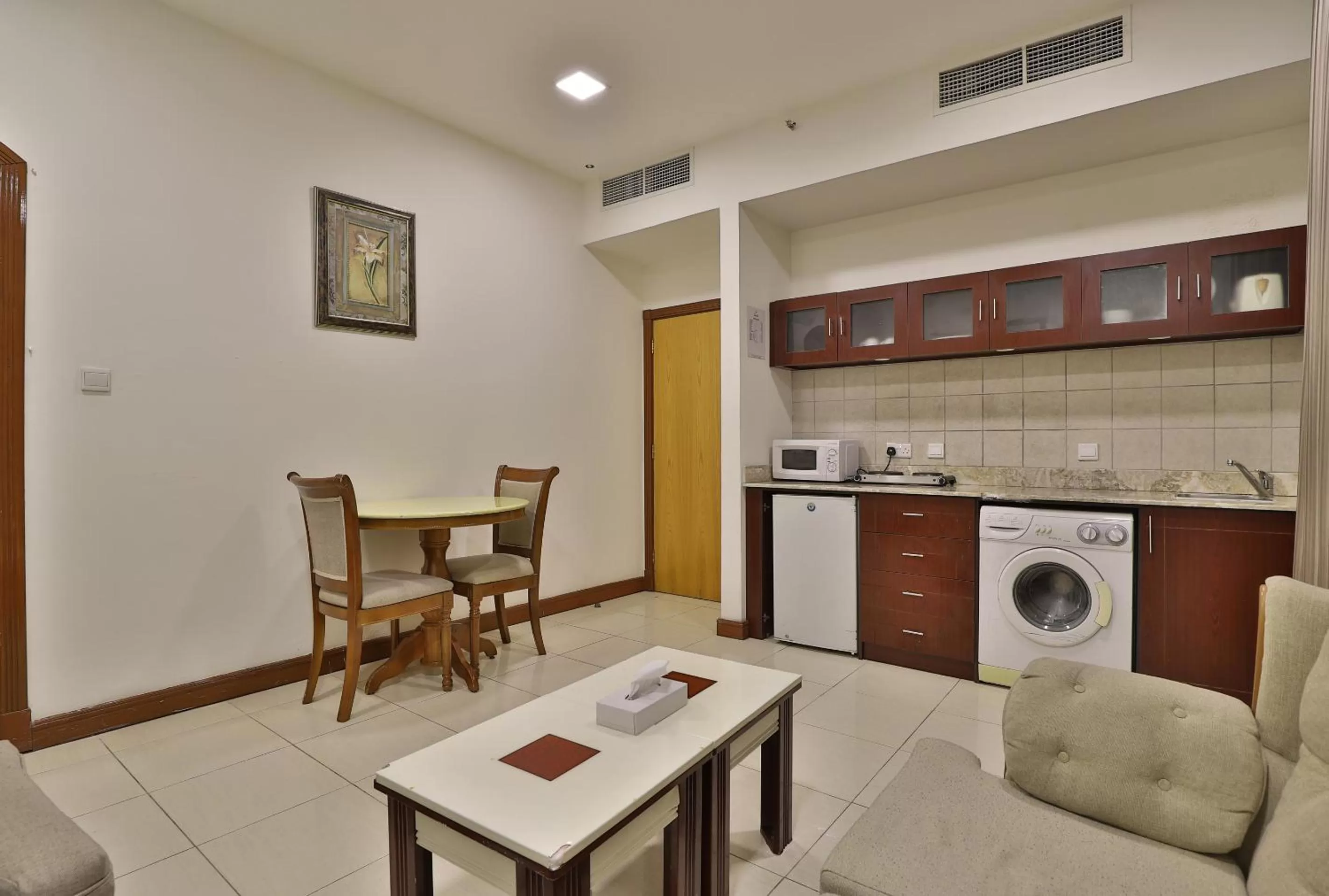Kitchen or kitchenette in Moon Valley Hotel Apartment - Bur Dubai, Burjuman