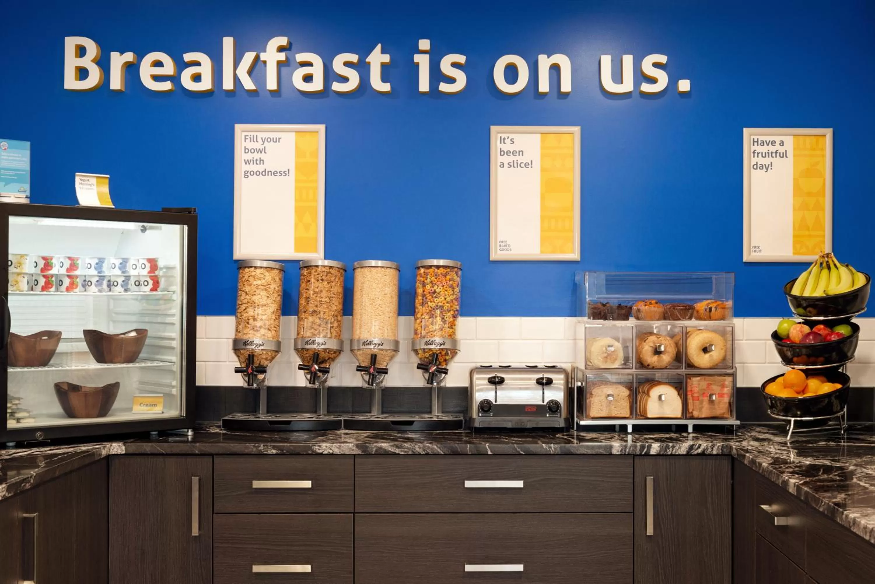 Continental breakfast in Days Inn by Wyndham Wainwright