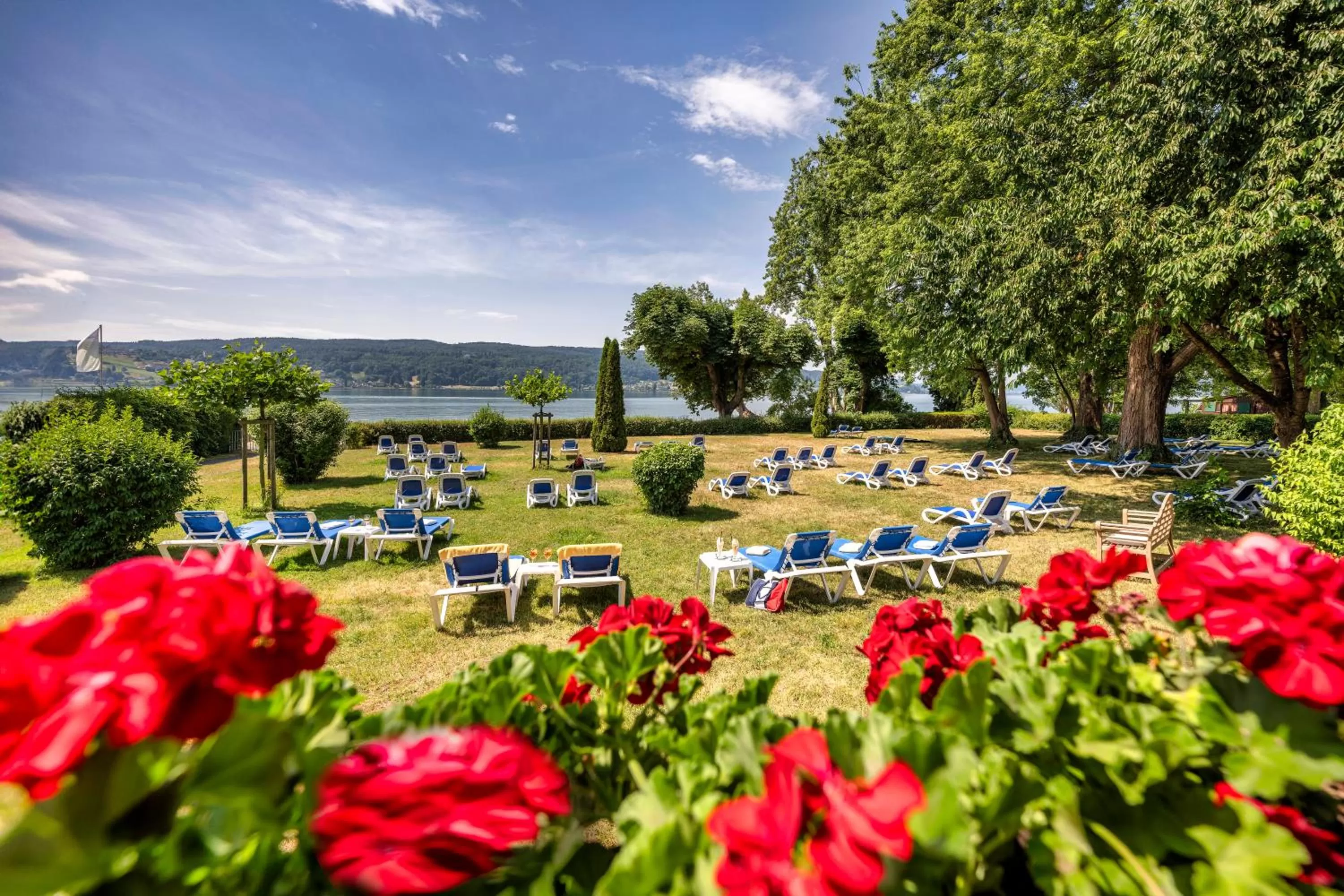 Garden in Strandhotel Löchnerhaus