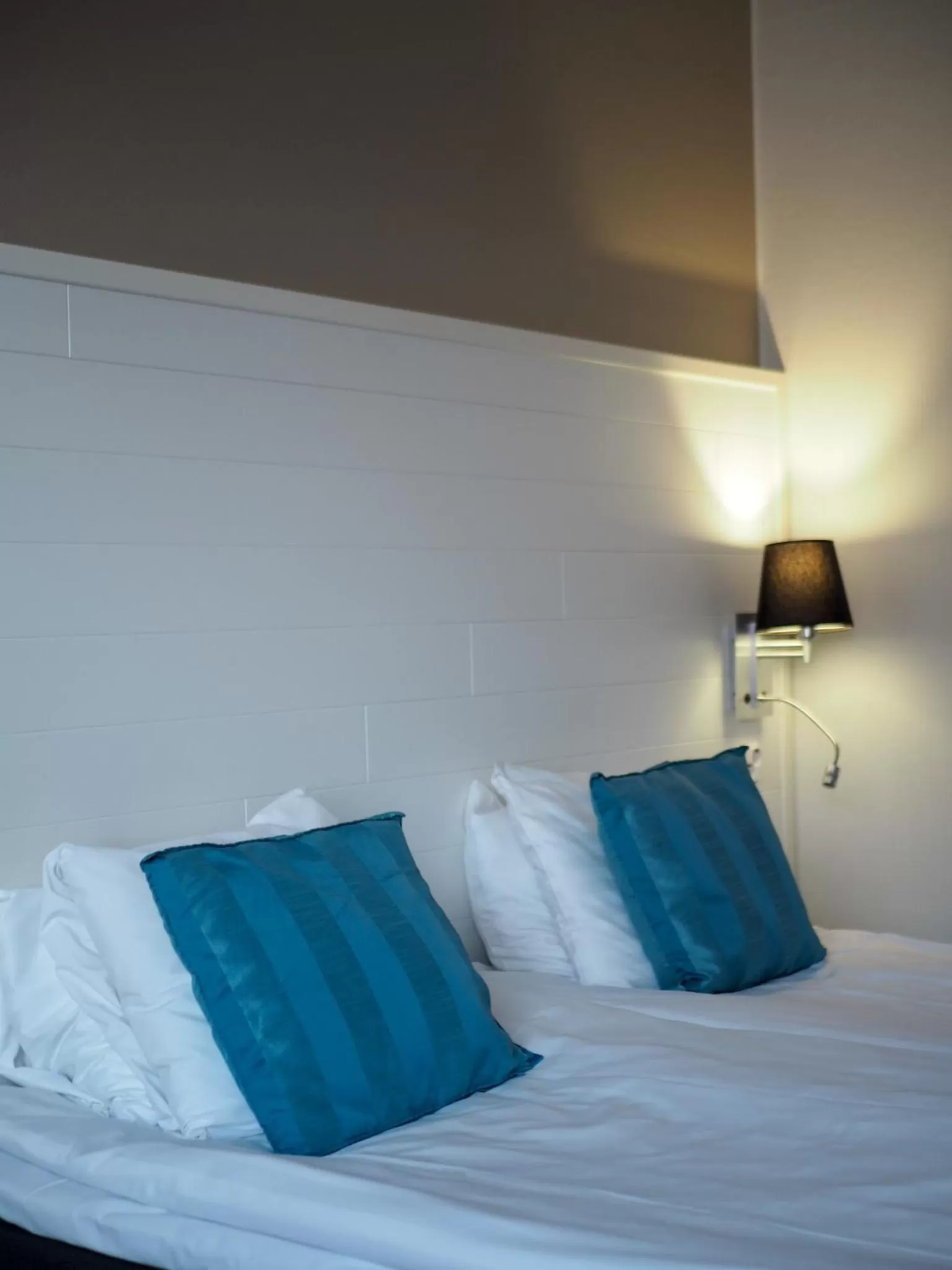 Bed in Hotel Fabrik Forssa