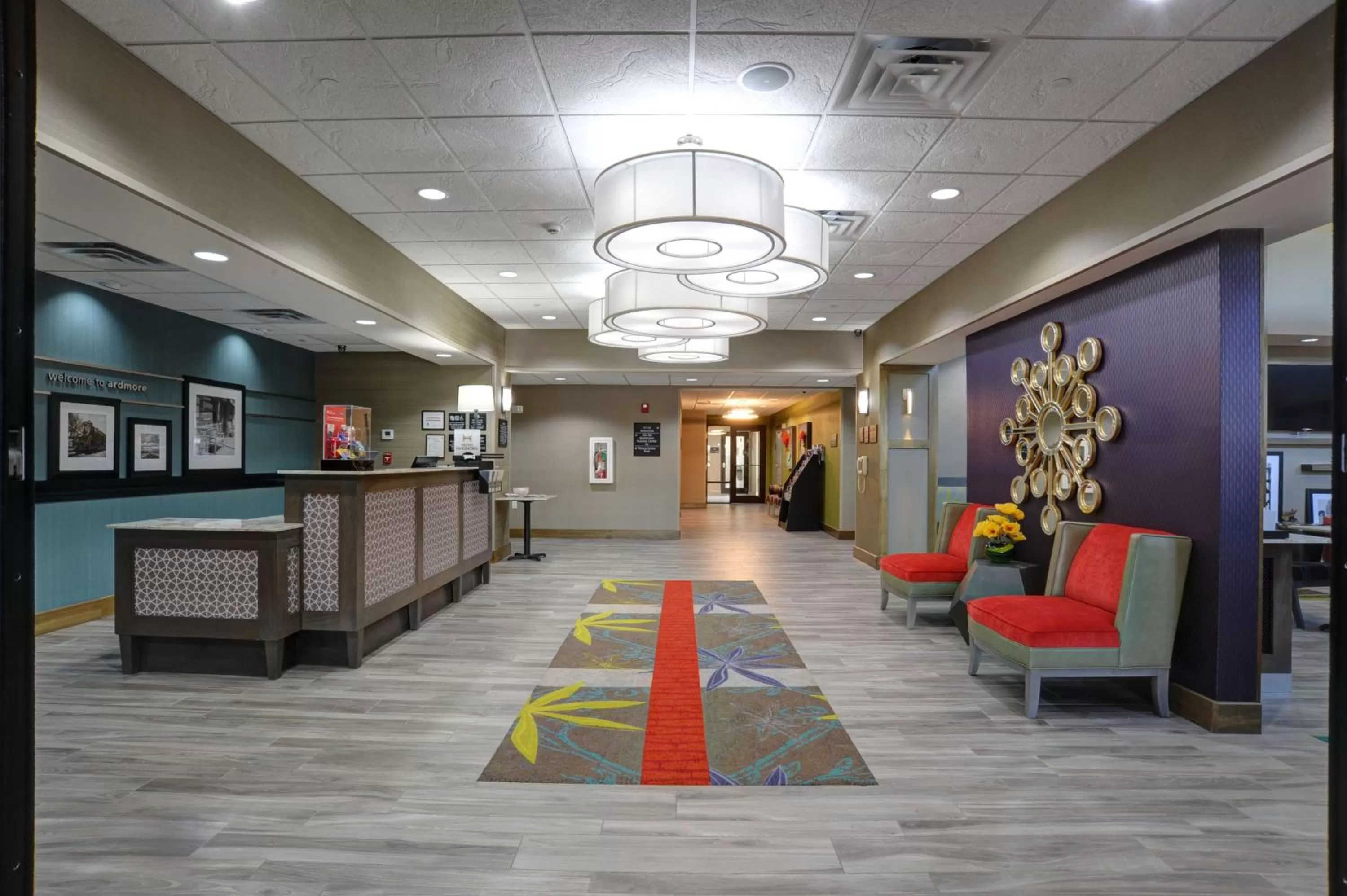 Lobby or reception in Hampton Inn & Suites Ardmore