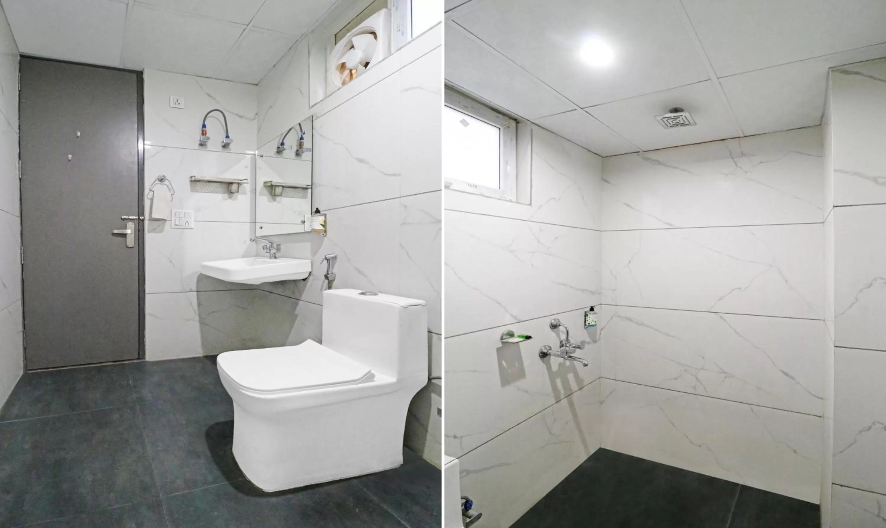 Bathroom in Treebo Grand Town House