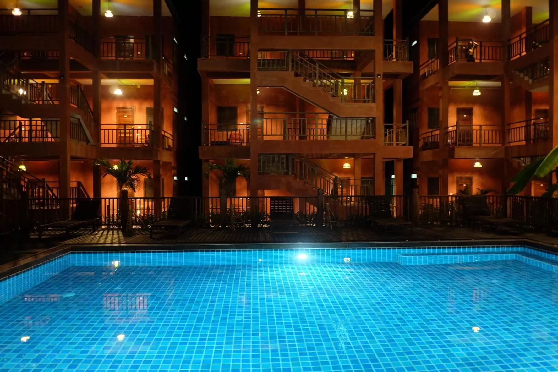 Swimming pool in Rainforest Huahin Village Hotel