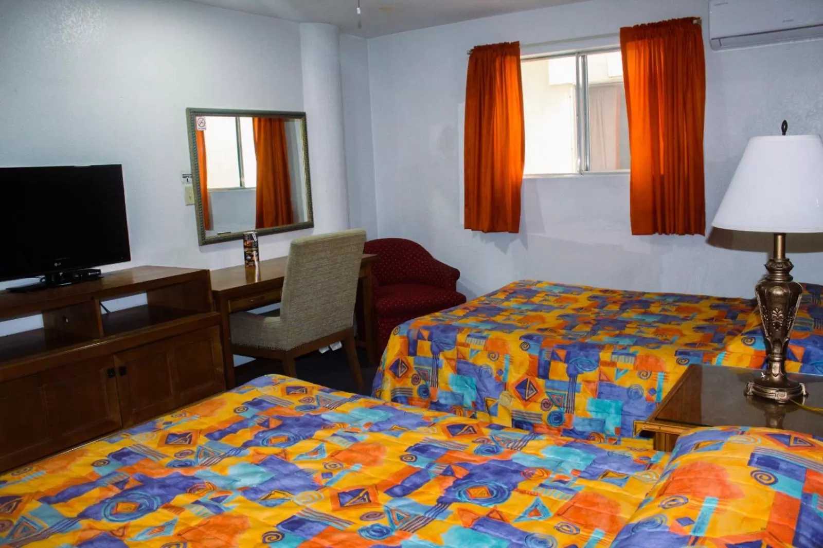 Bed in Hotel Paquime