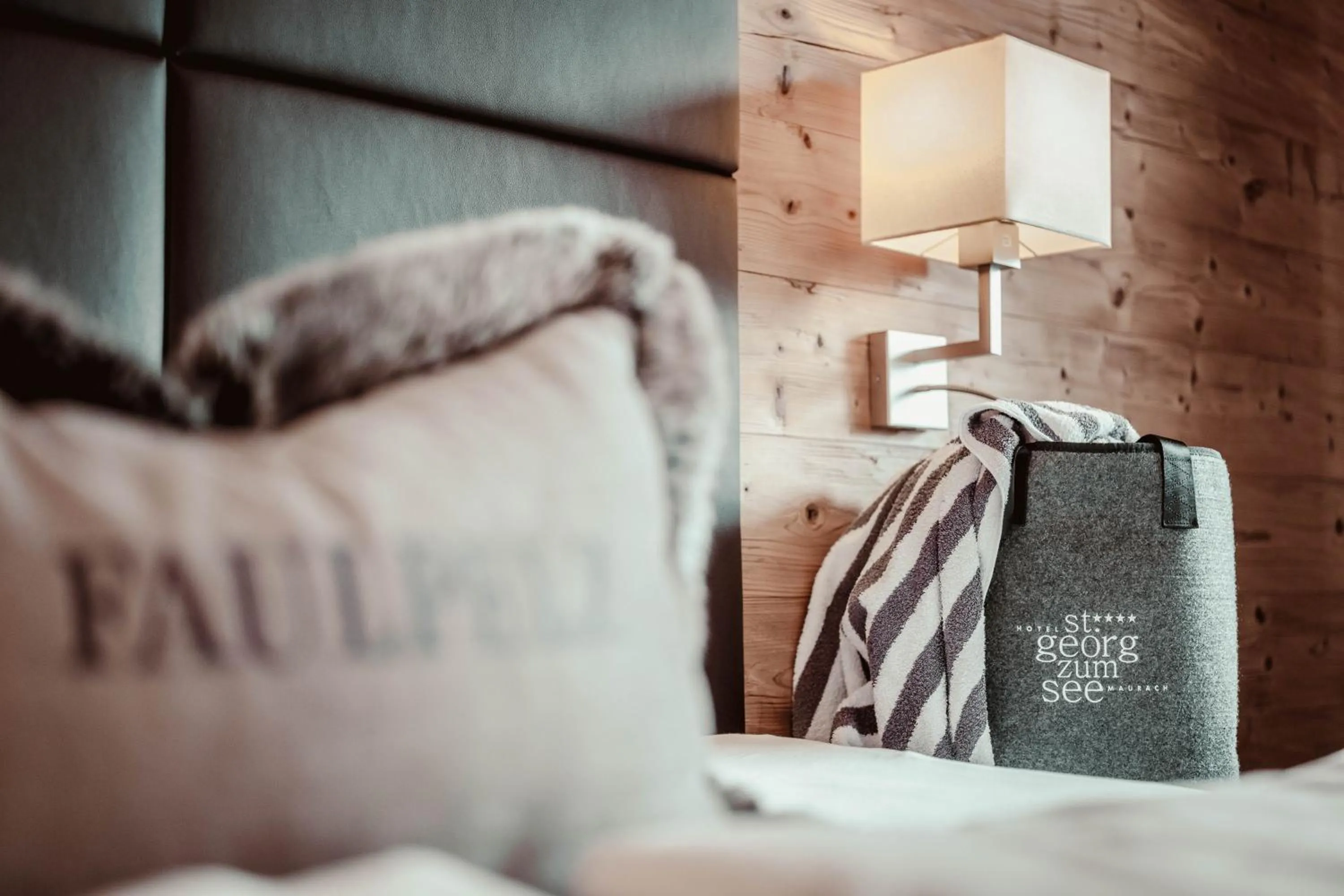 Bed in Hotel St. Georg zum See