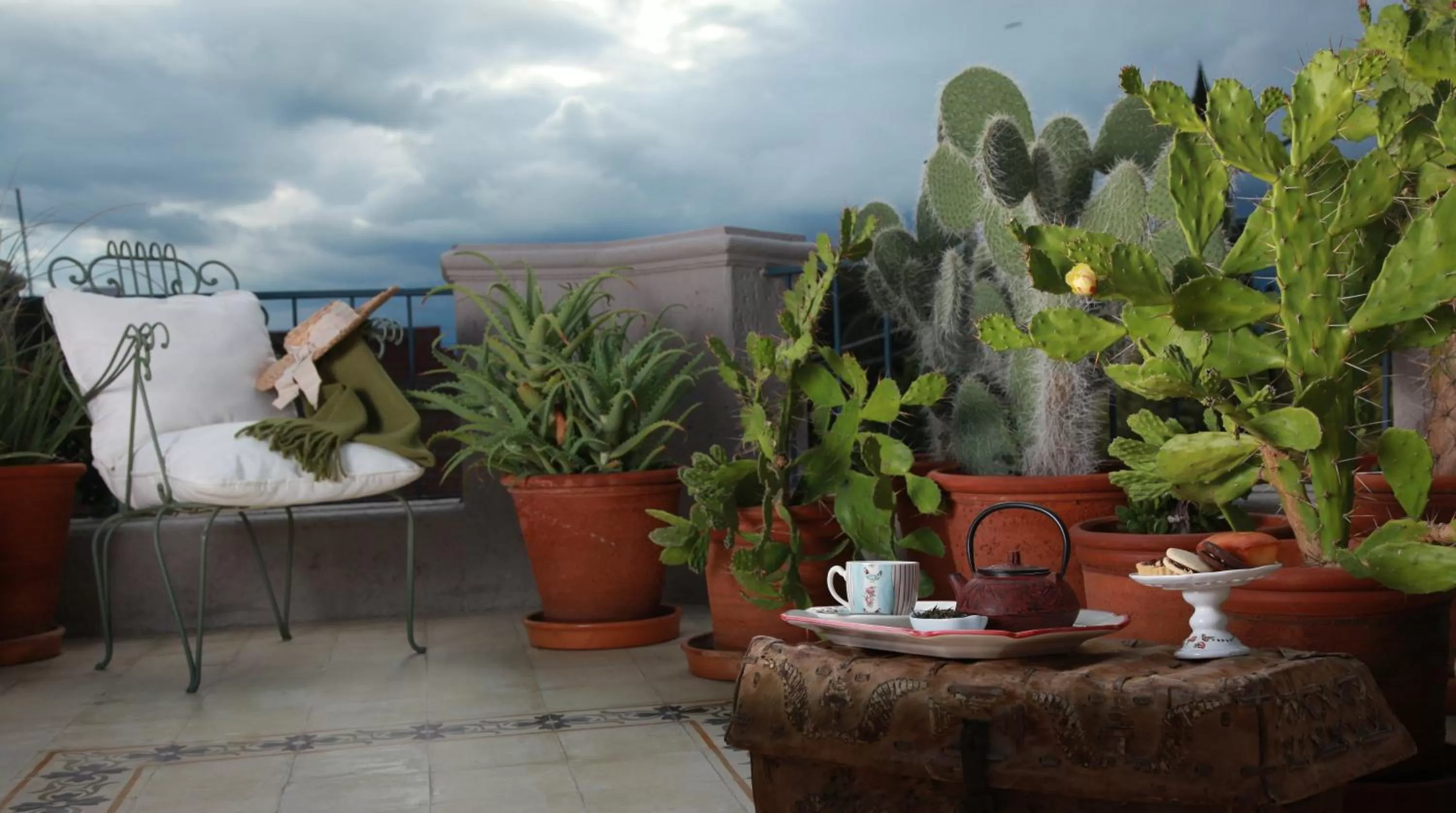 Balcony/Terrace in Kkala Boutique Hotel