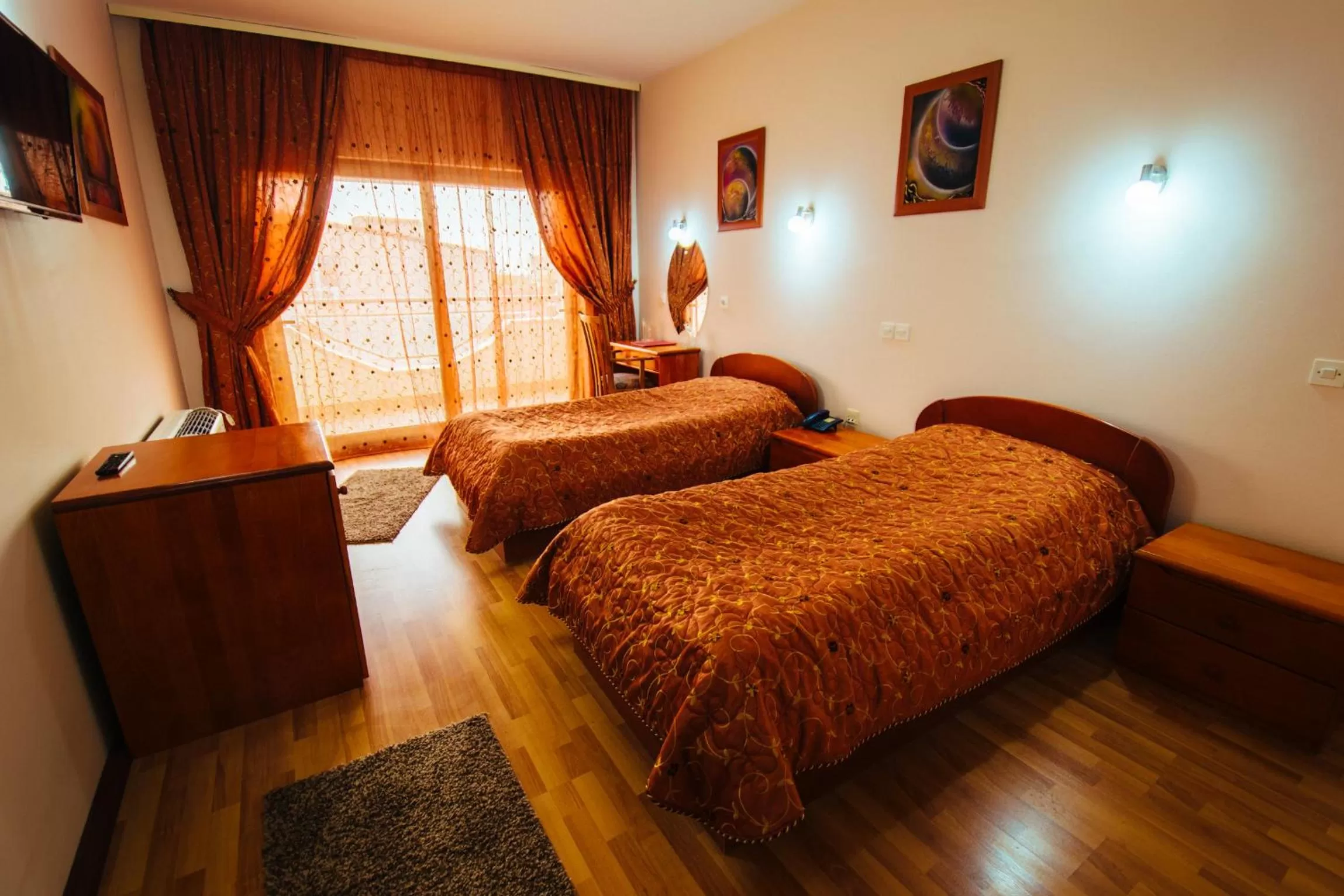 Bed in Hotel Kristal Palas