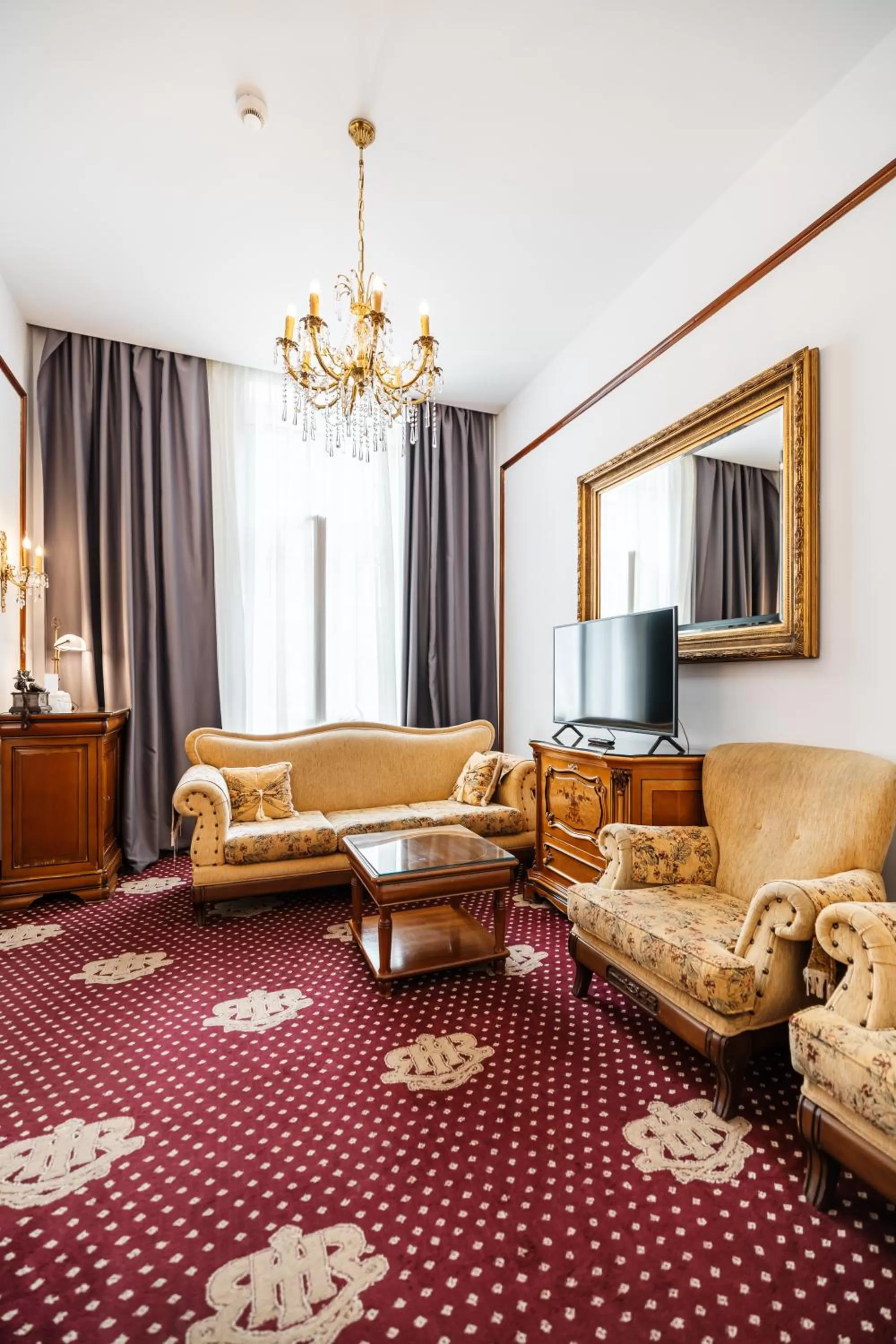 Living room in Hotel Imparatul Romanilor Hotel & SPA