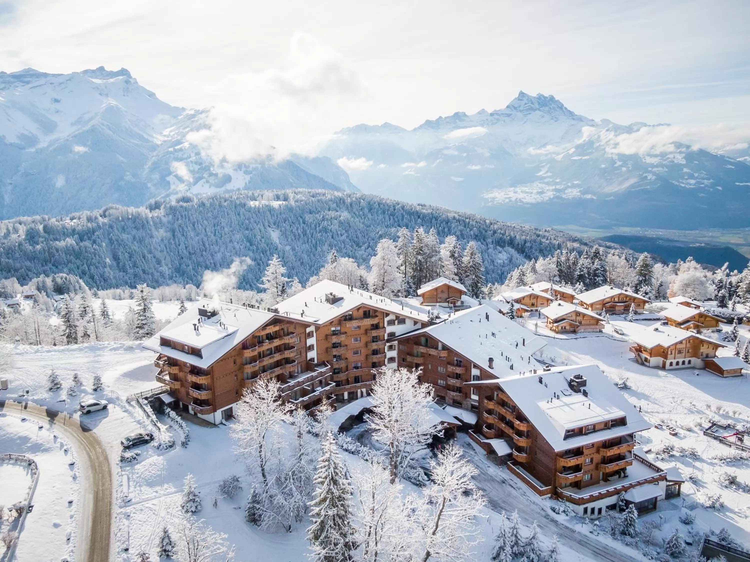Bird's eye view in Chalet RoyAlp Hôtel & Spa