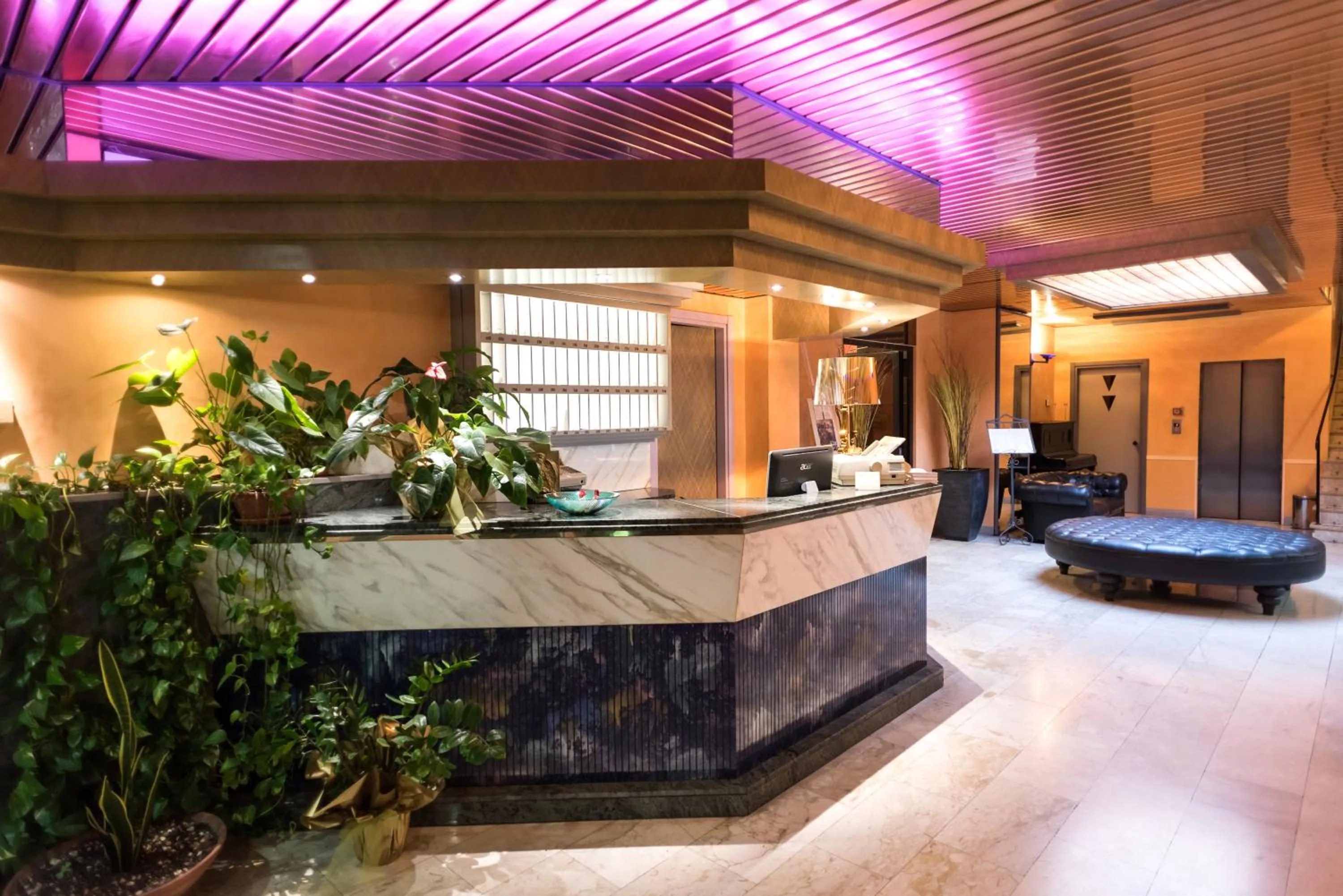 Lobby or reception in Hotel Gialletti