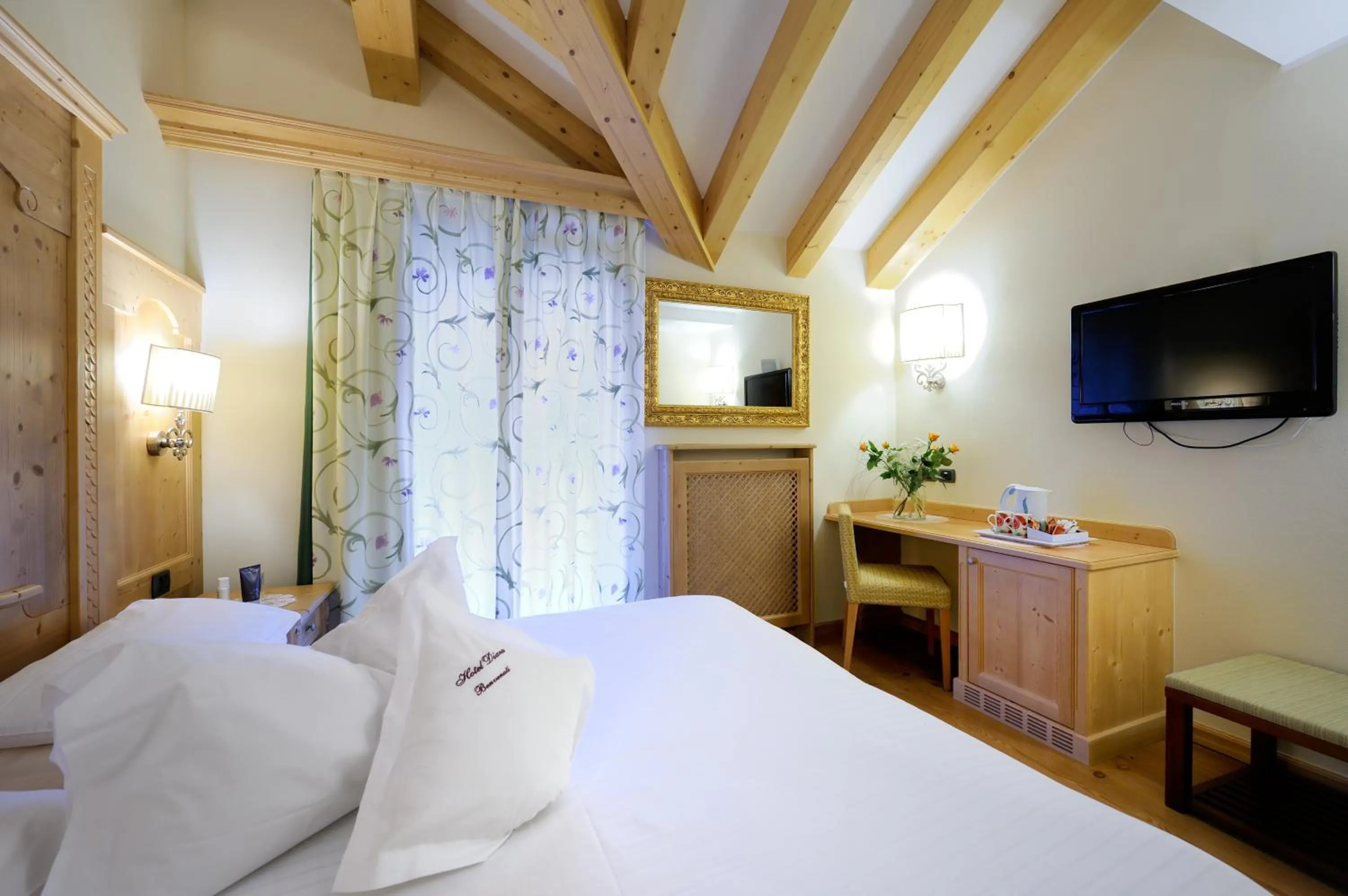 Bed in Boutique Hotel Diana