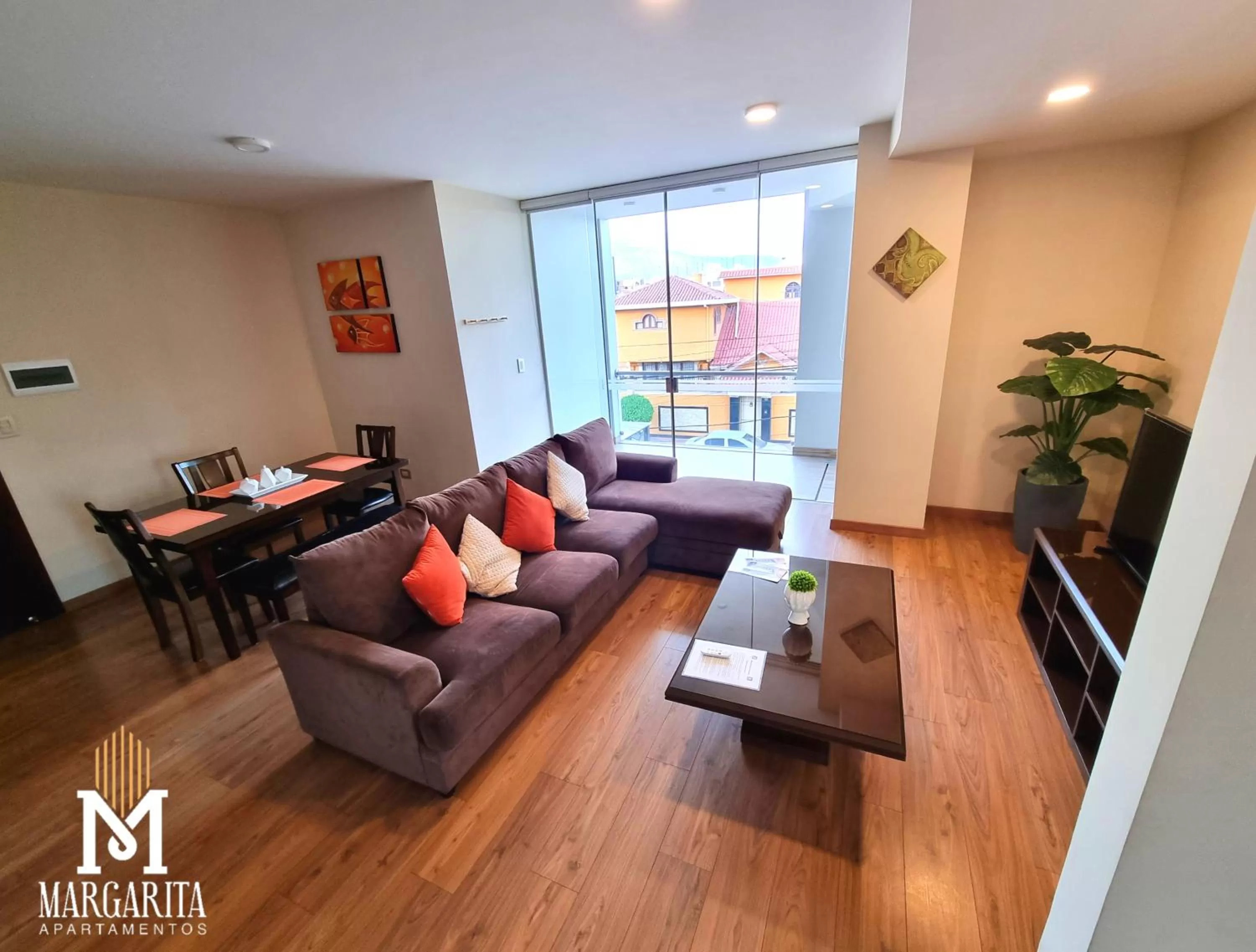 Seating Area in Margarita Apartamentos