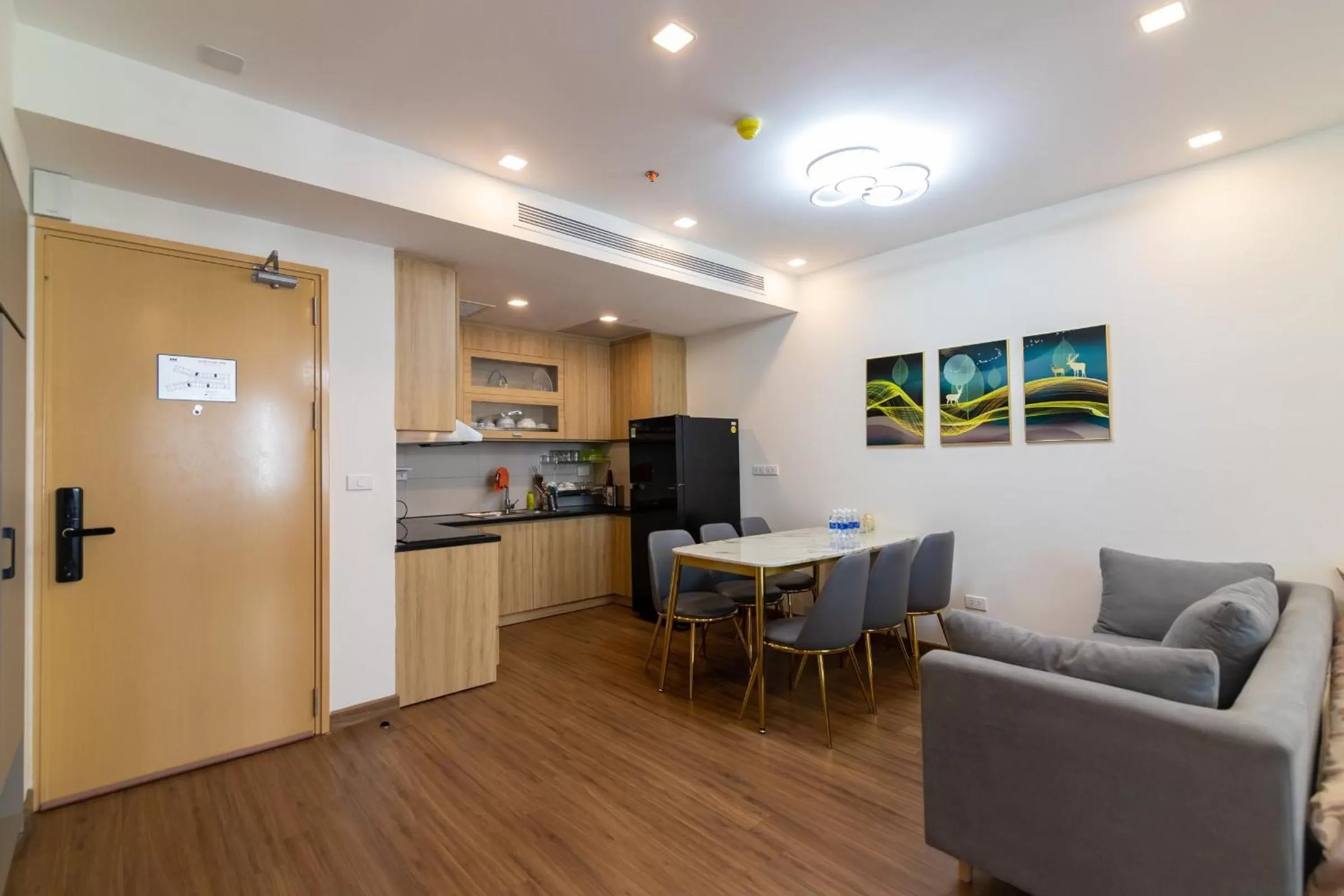 Kitchen or kitchenette, Kitchen/Kitchenette in FLC Sea Tower Quy Nhơn - Homostay