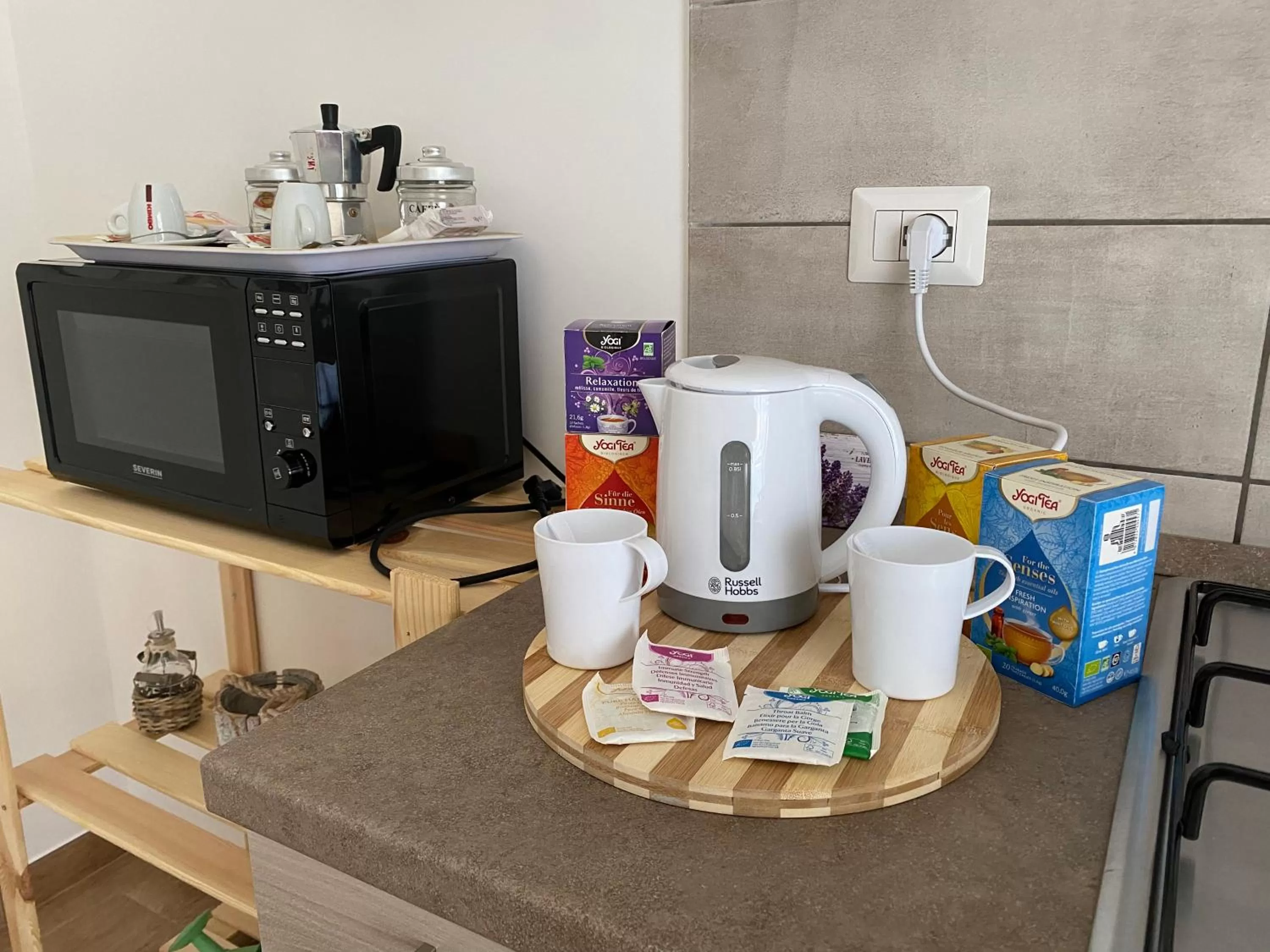 Coffee/tea facilities in Vista Stromboli