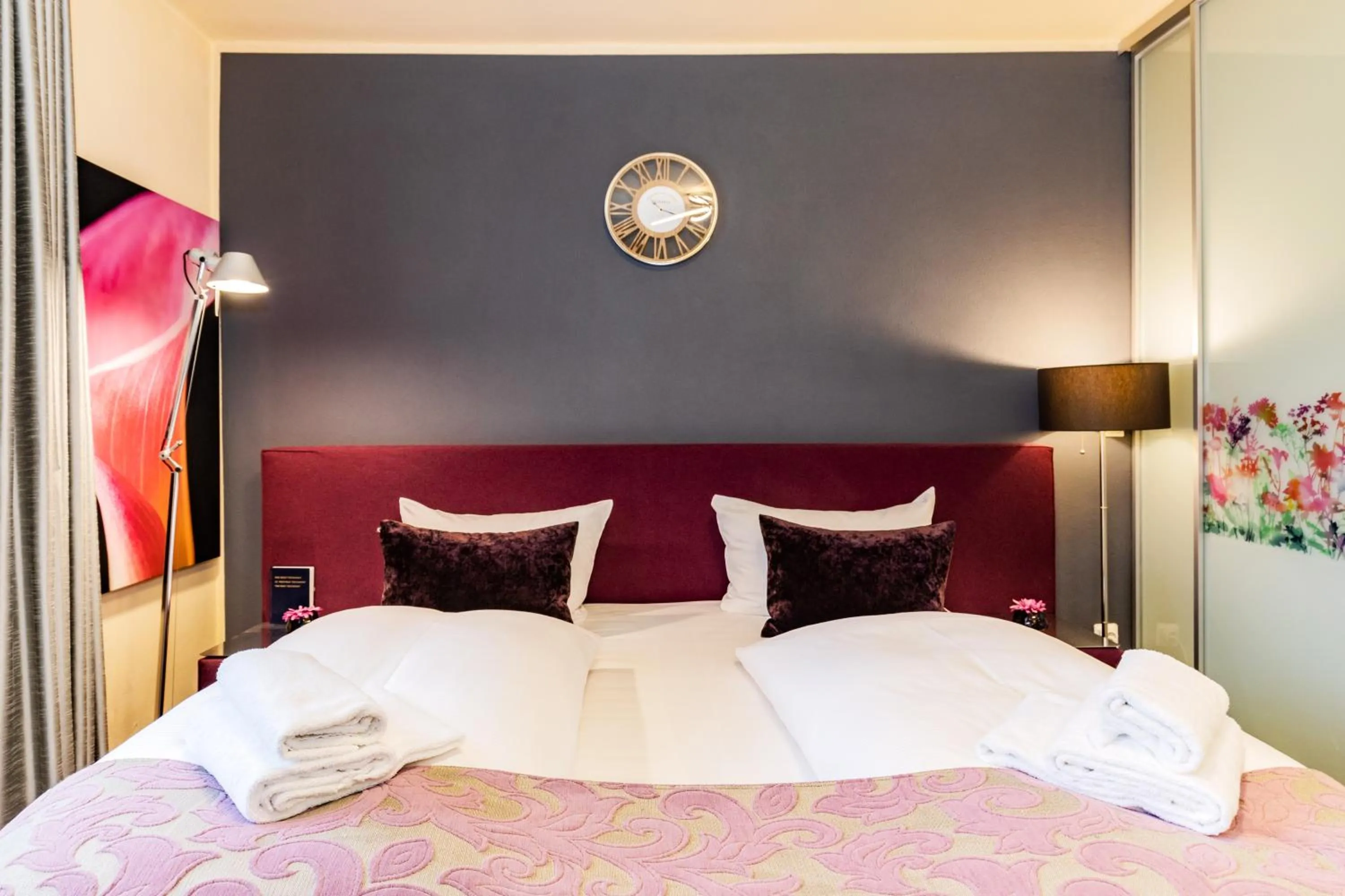 Bed in Hotel Fürst Garden