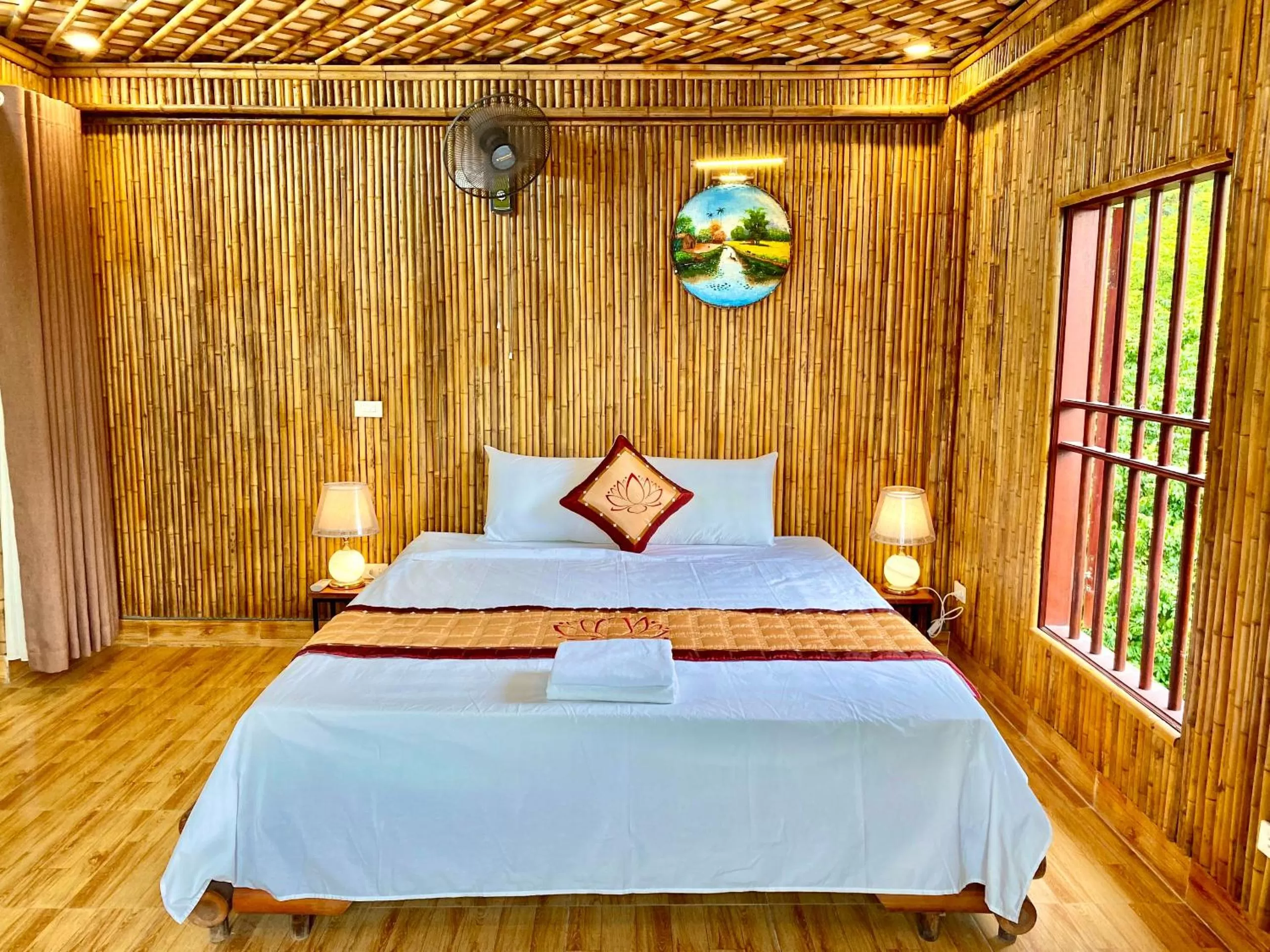 Photo of the whole room, Bed in Bamboo Hill Villa