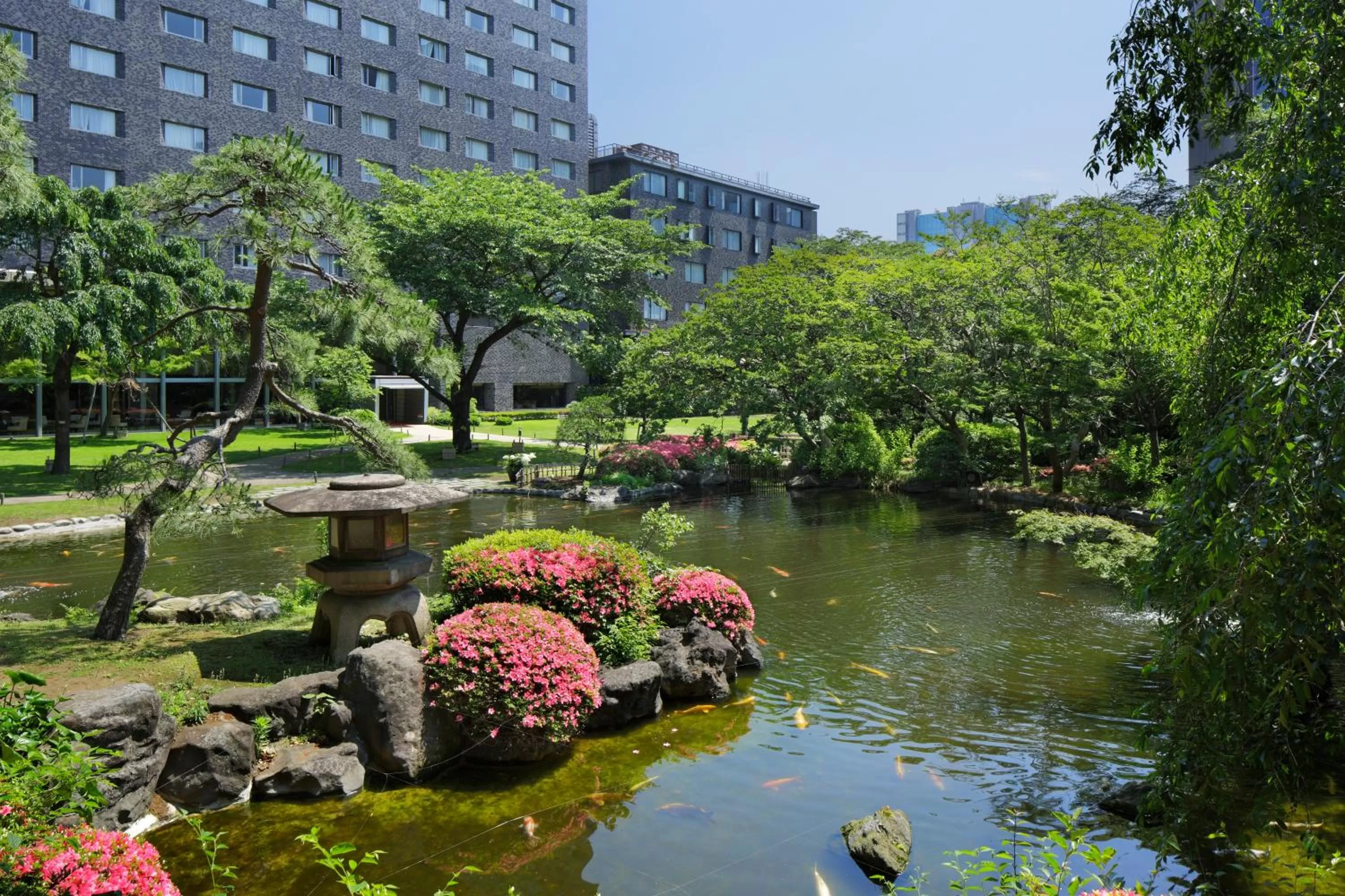 Garden in Grand Prince Hotel Takanawa
