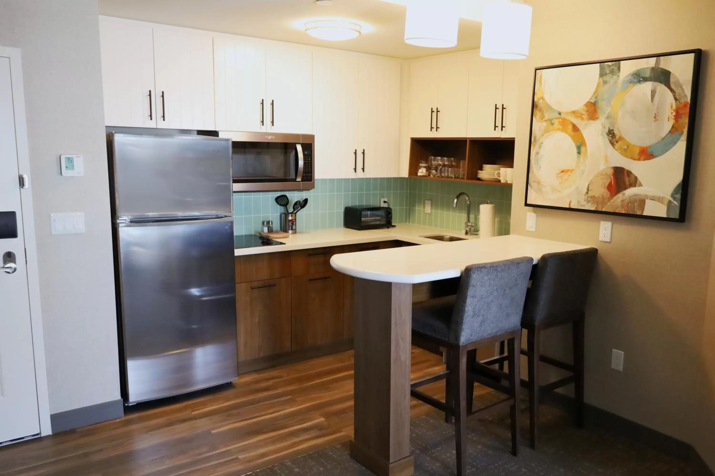 Kitchen or kitchenette in Staybridge Suites - Waterloo - St. Jacobs Area
