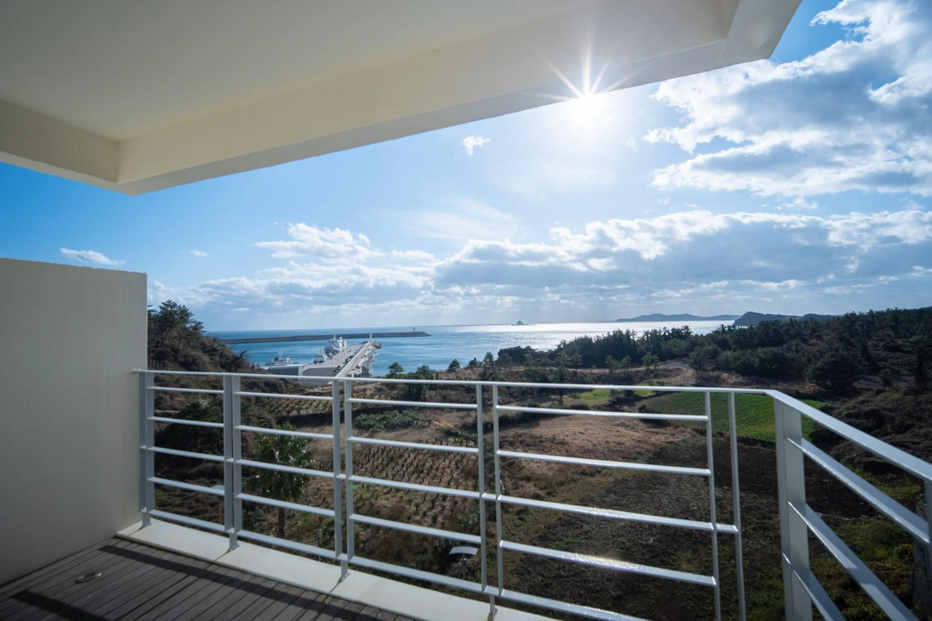 Balcony/Terrace in Y Resort Jeju