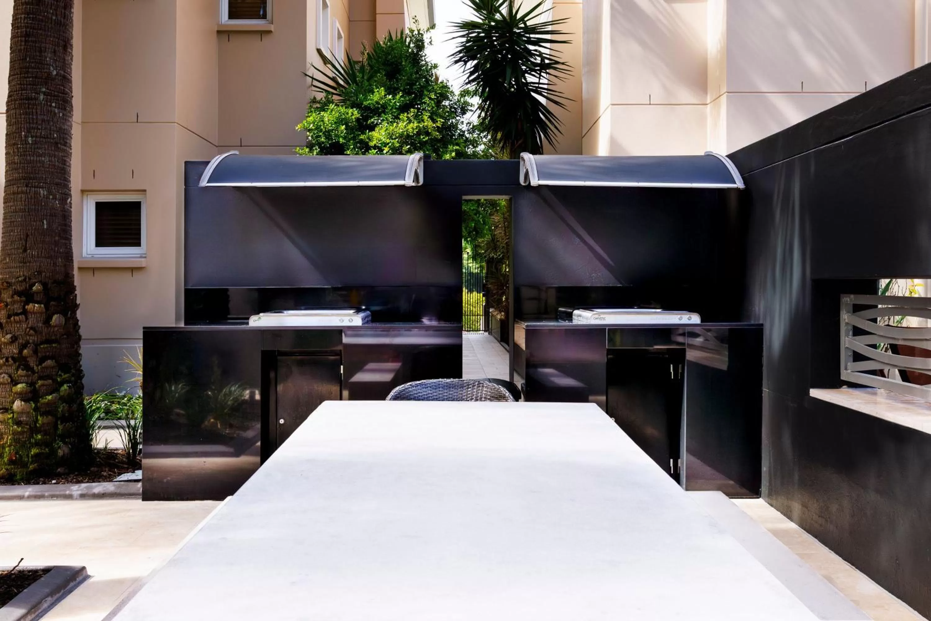 Communal kitchen in The Sebel Noosa