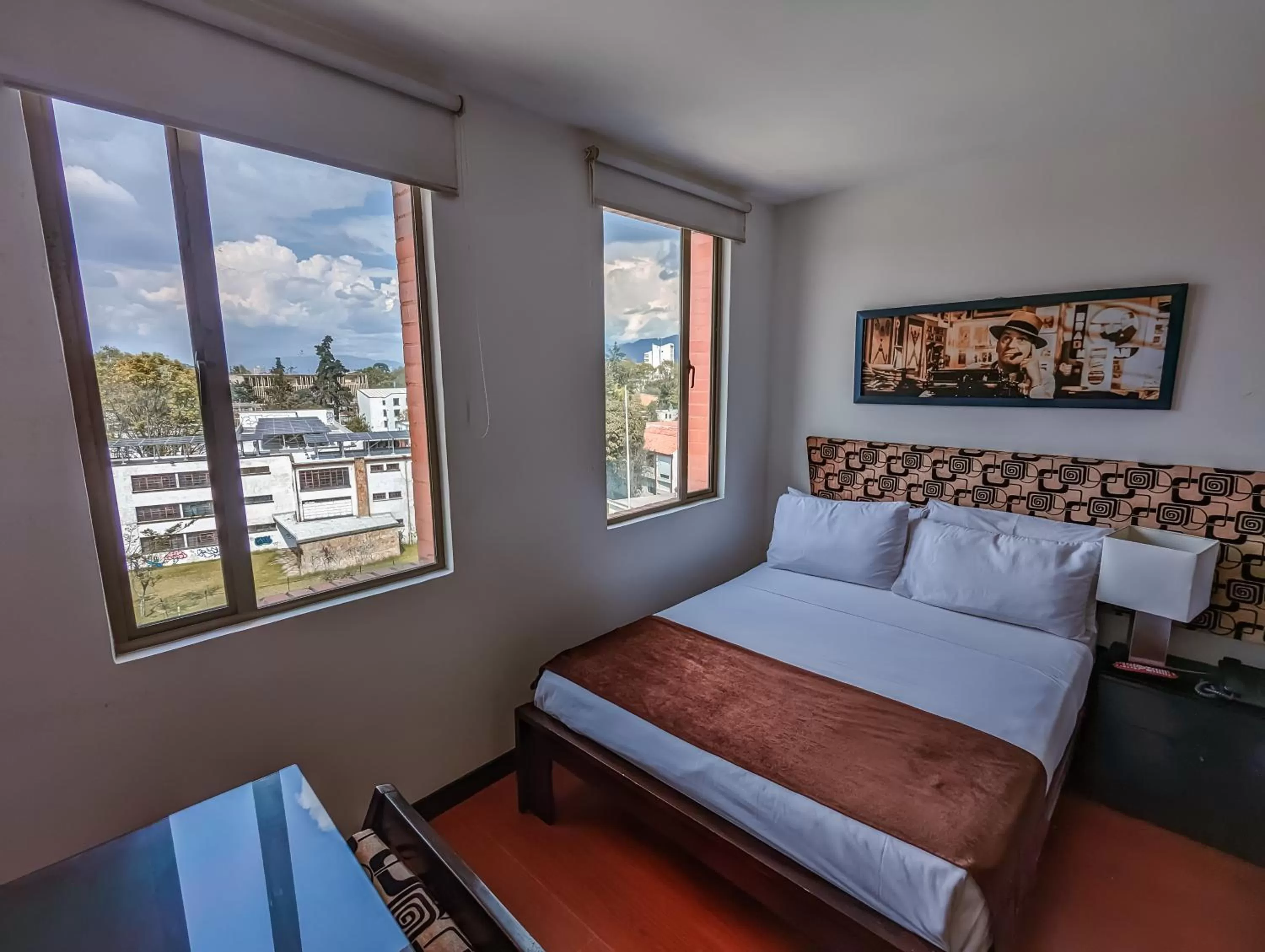 Bed in Hotel Charlotte Suite 26