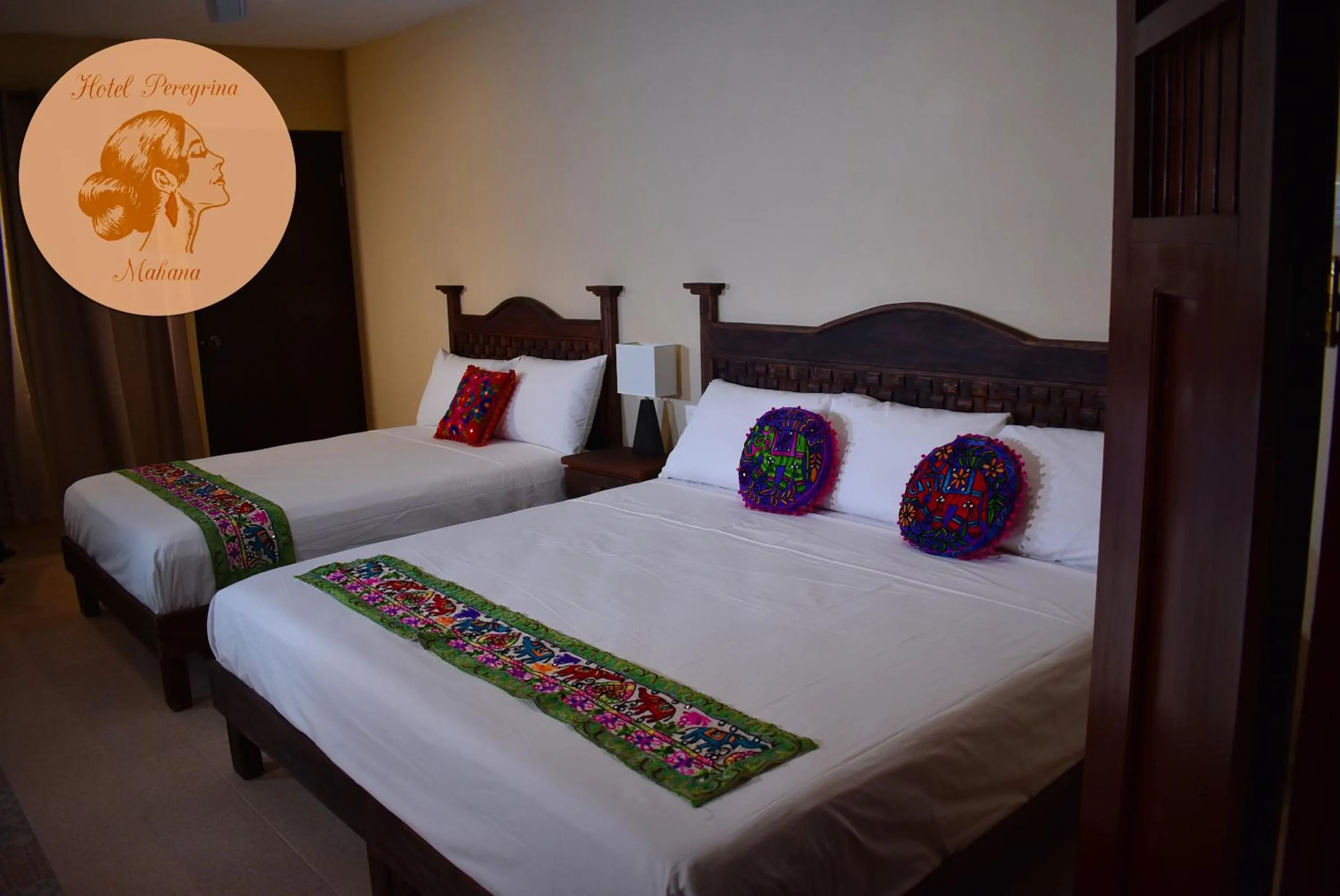 Bed in Hotel Peregrina