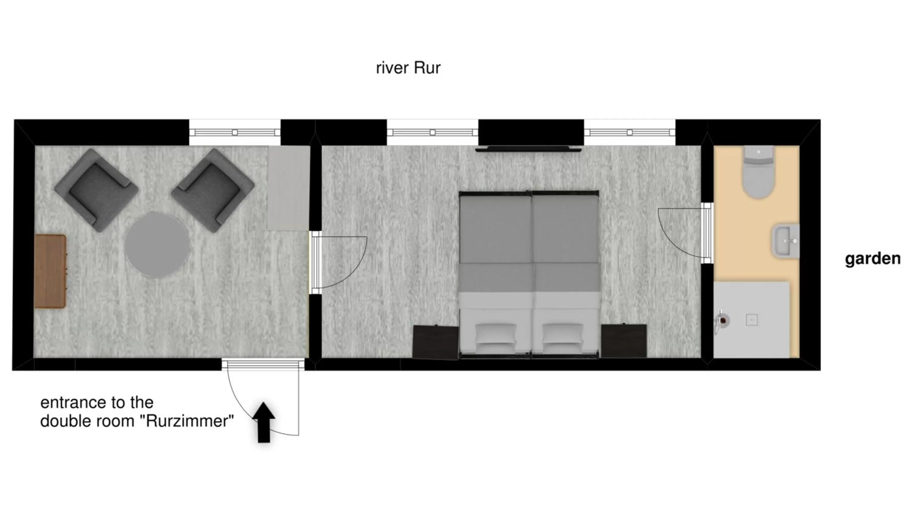 Floor plan in Haus Stehlings