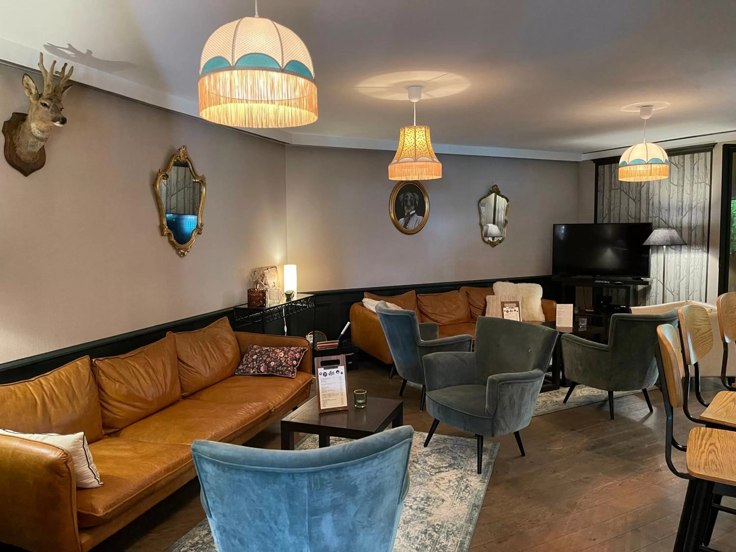 Lounge or bar in La Flambée