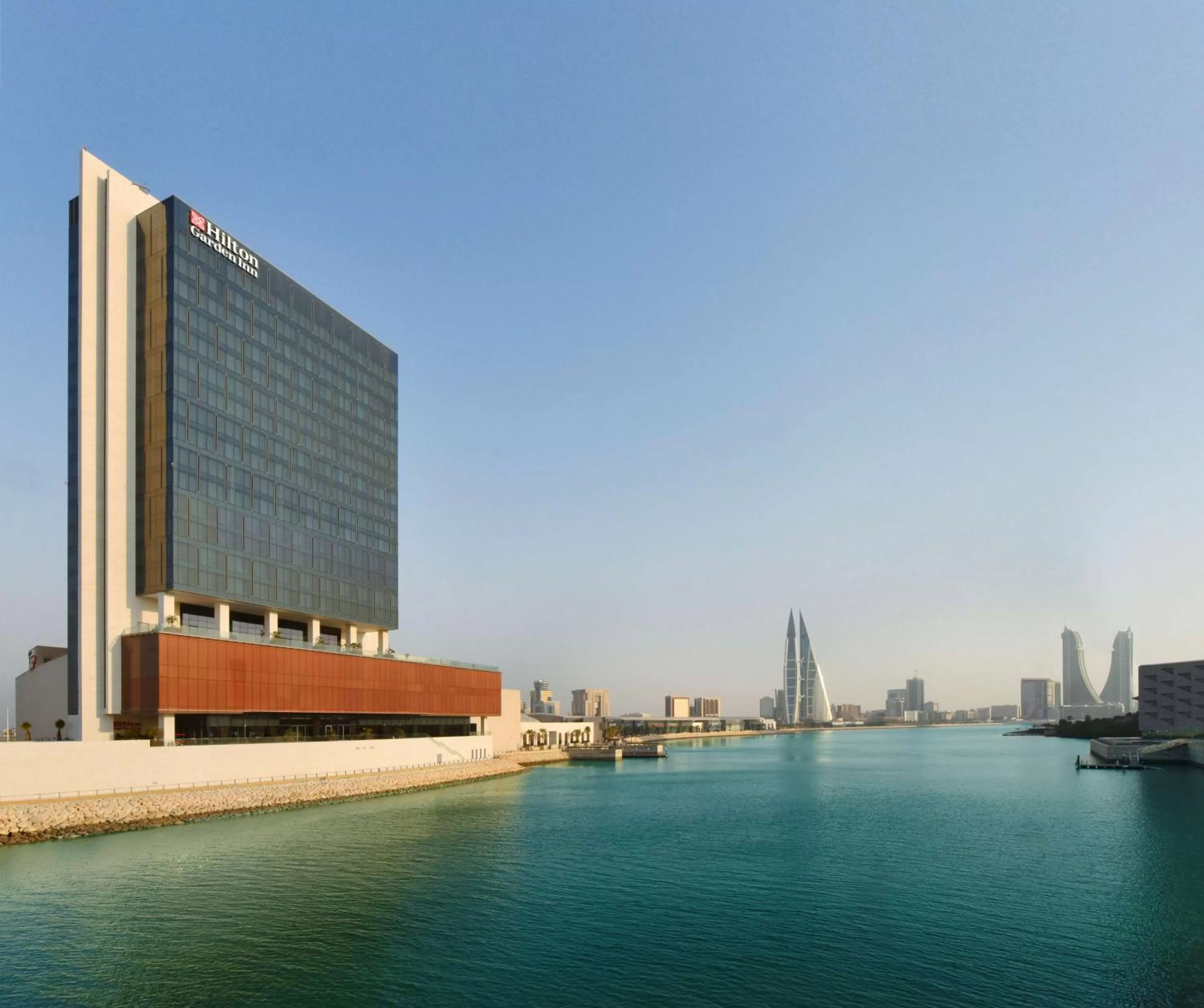 Property building in Hilton Garden Inn Bahrain Bay