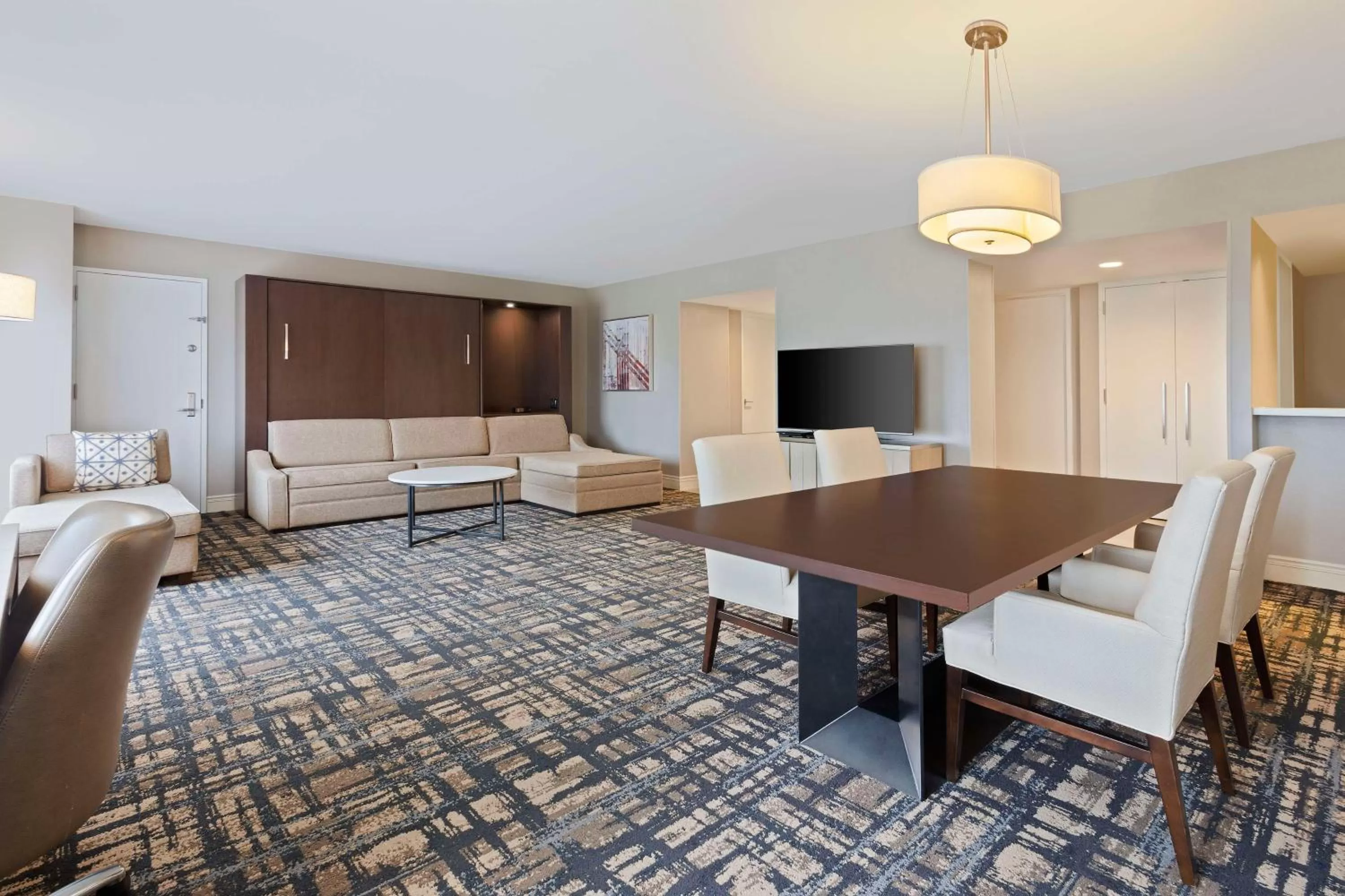 Living room in Hilton Orlando Lake Buena Vista - Disney Springs™ Area