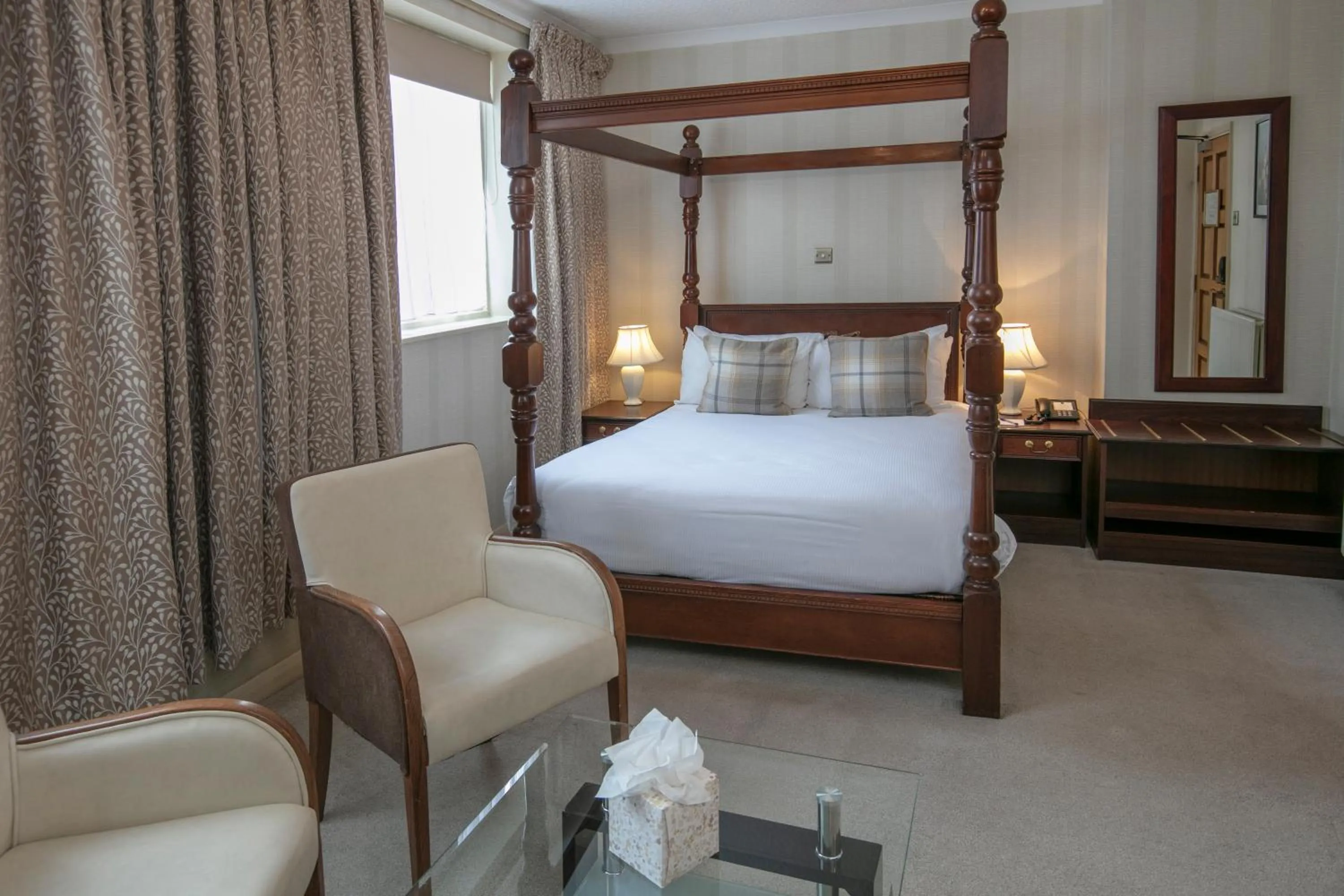 Bedroom, Bed in Weston Hall Hotel Sure Hotel Collection by Best Western