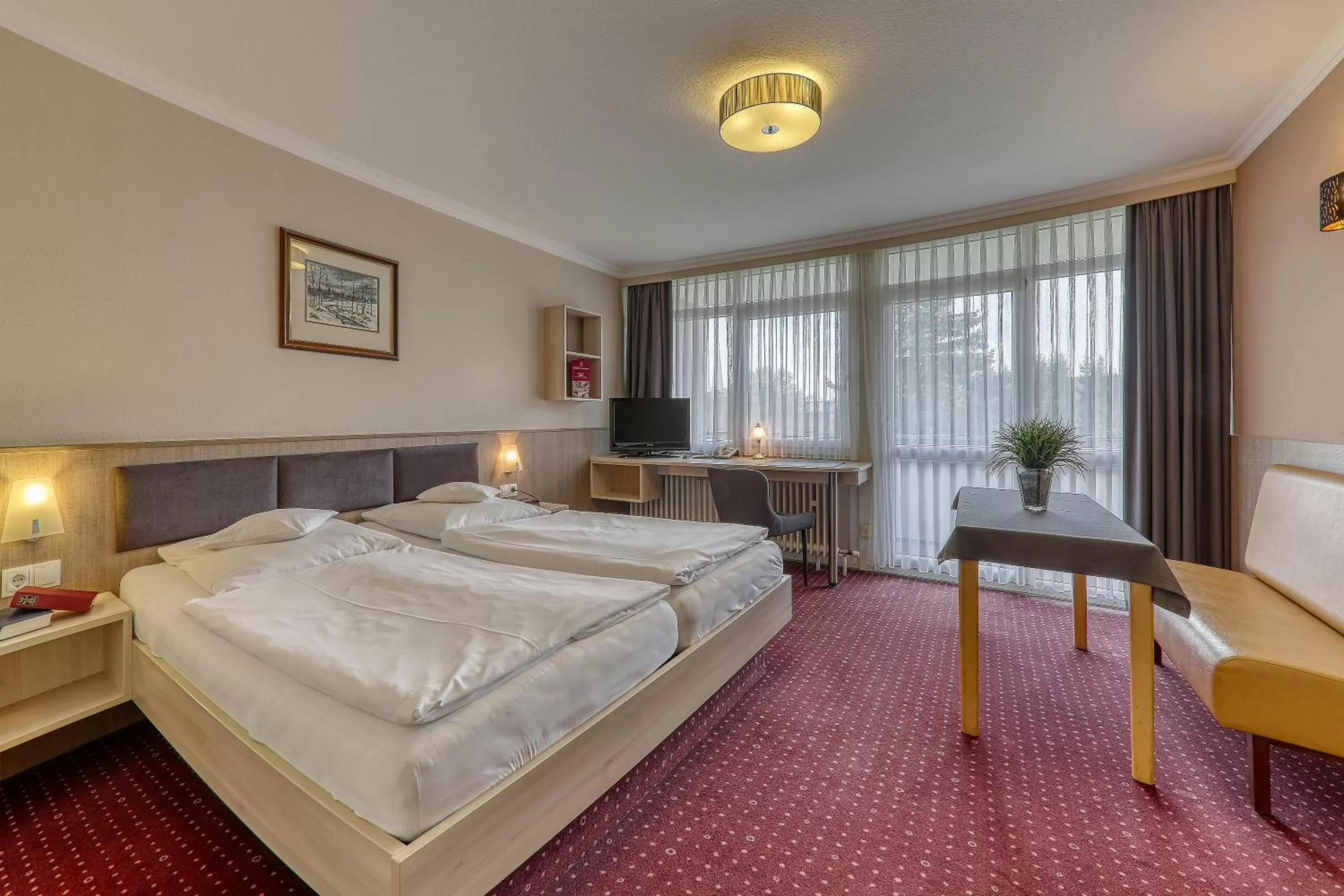 Bed in Kurpension Freudenstein