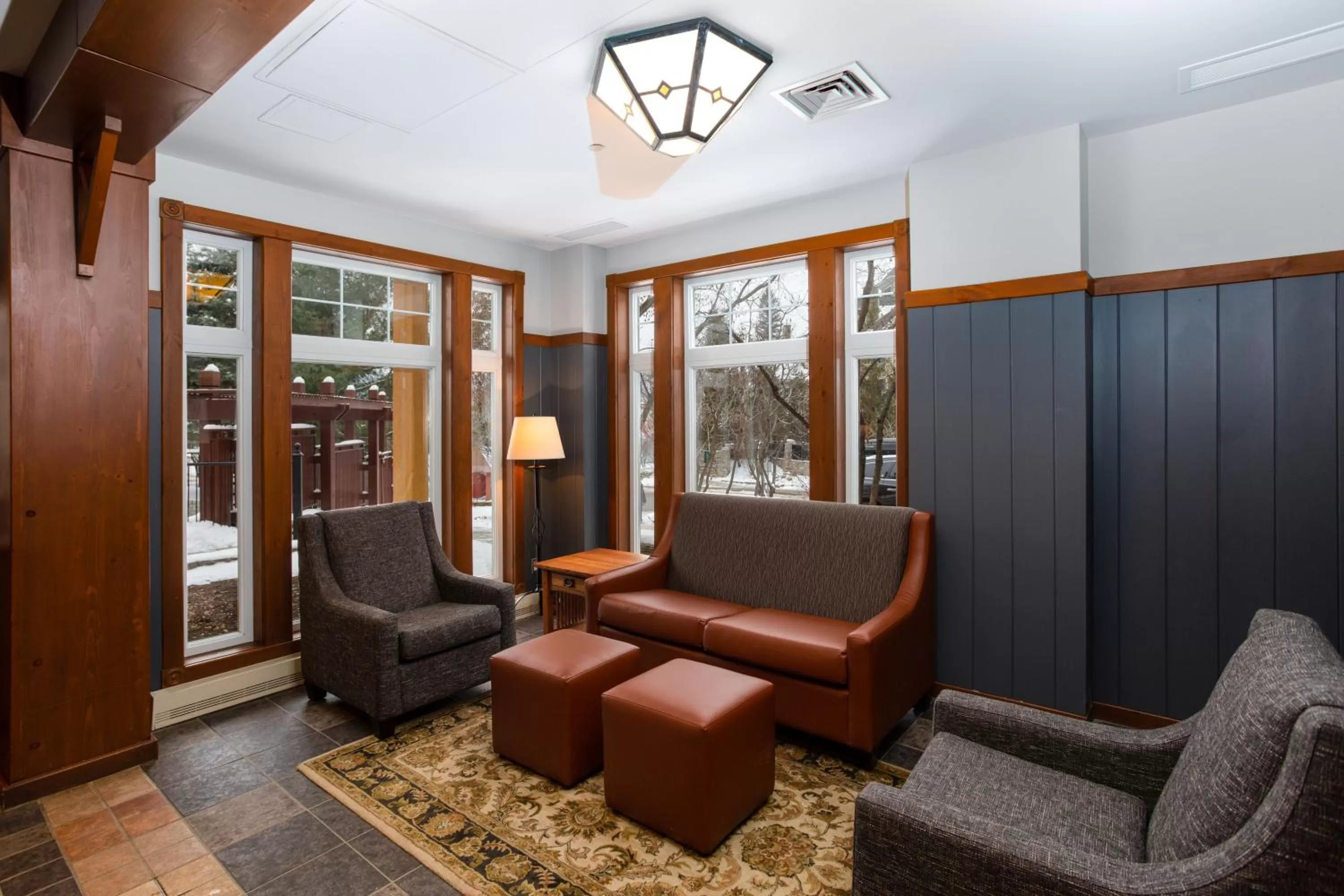 Lobby or reception in Tour des Voyageurs