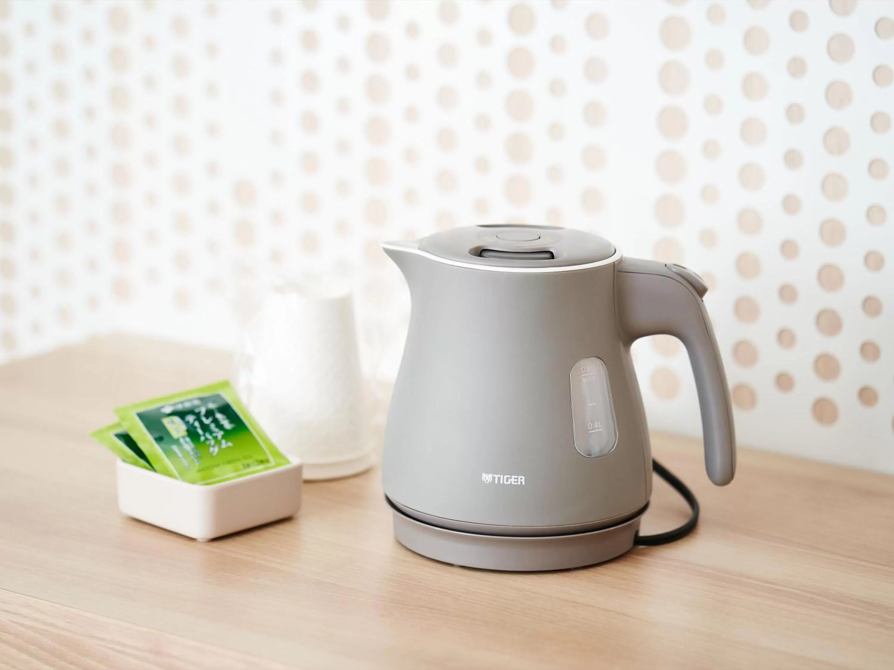 Coffee/tea facilities in Henn na Hotel Komatsu Ekimae