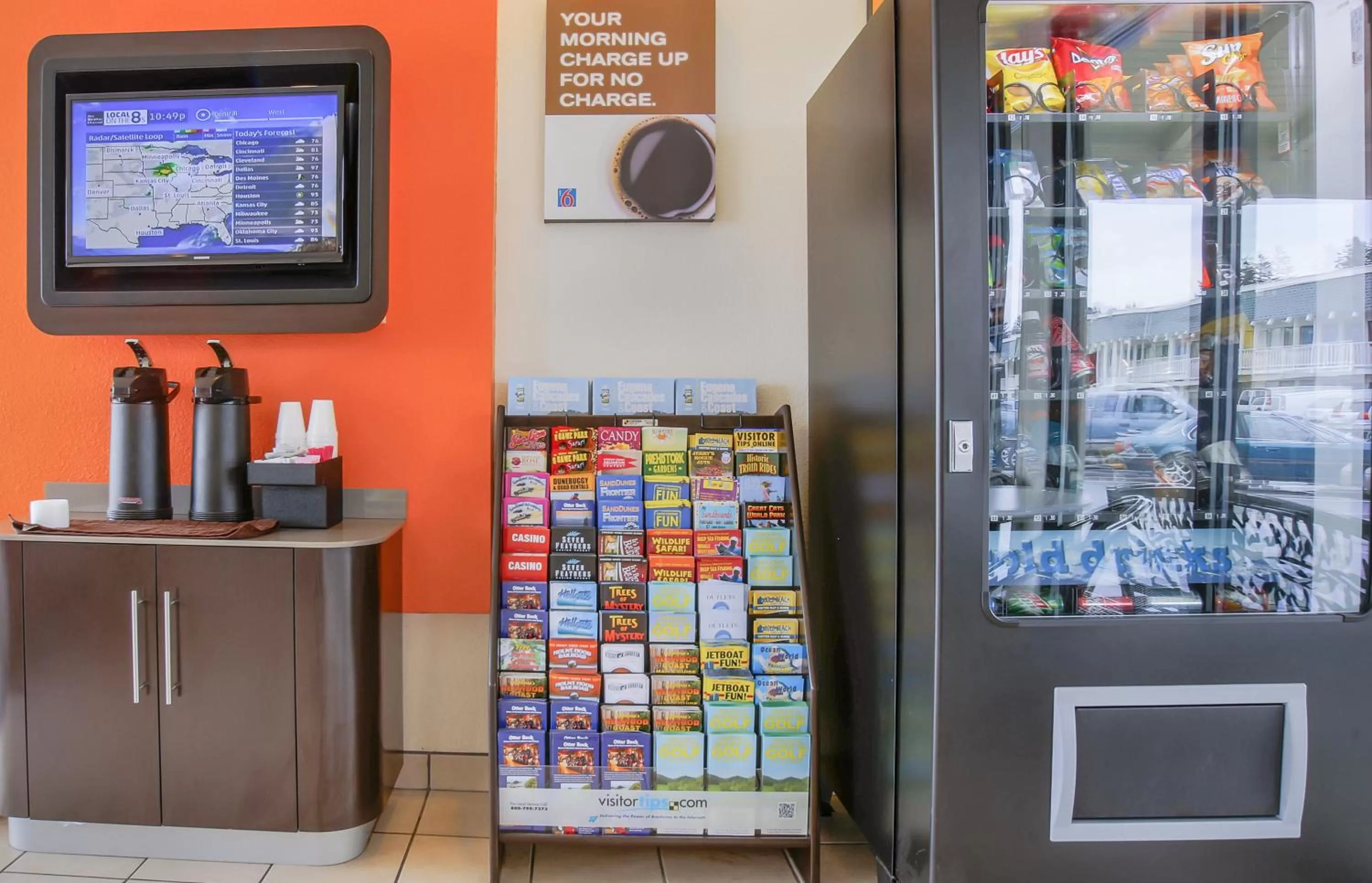 Decorative detail in Motel 6-Coos Bay, OR