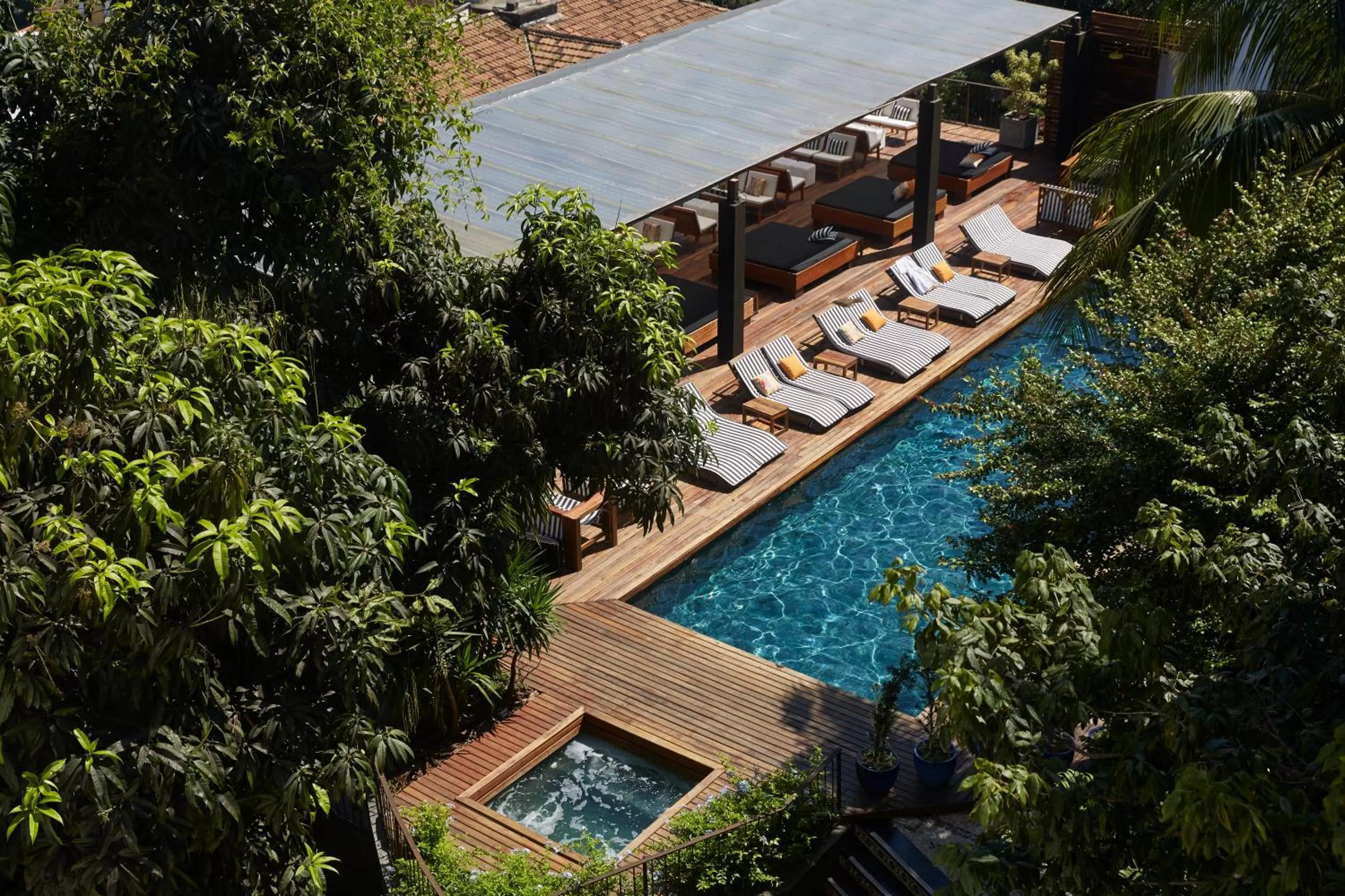 Bird's eye view in Santa Teresa Hotel Rio de Janeiro - MGallery Collection