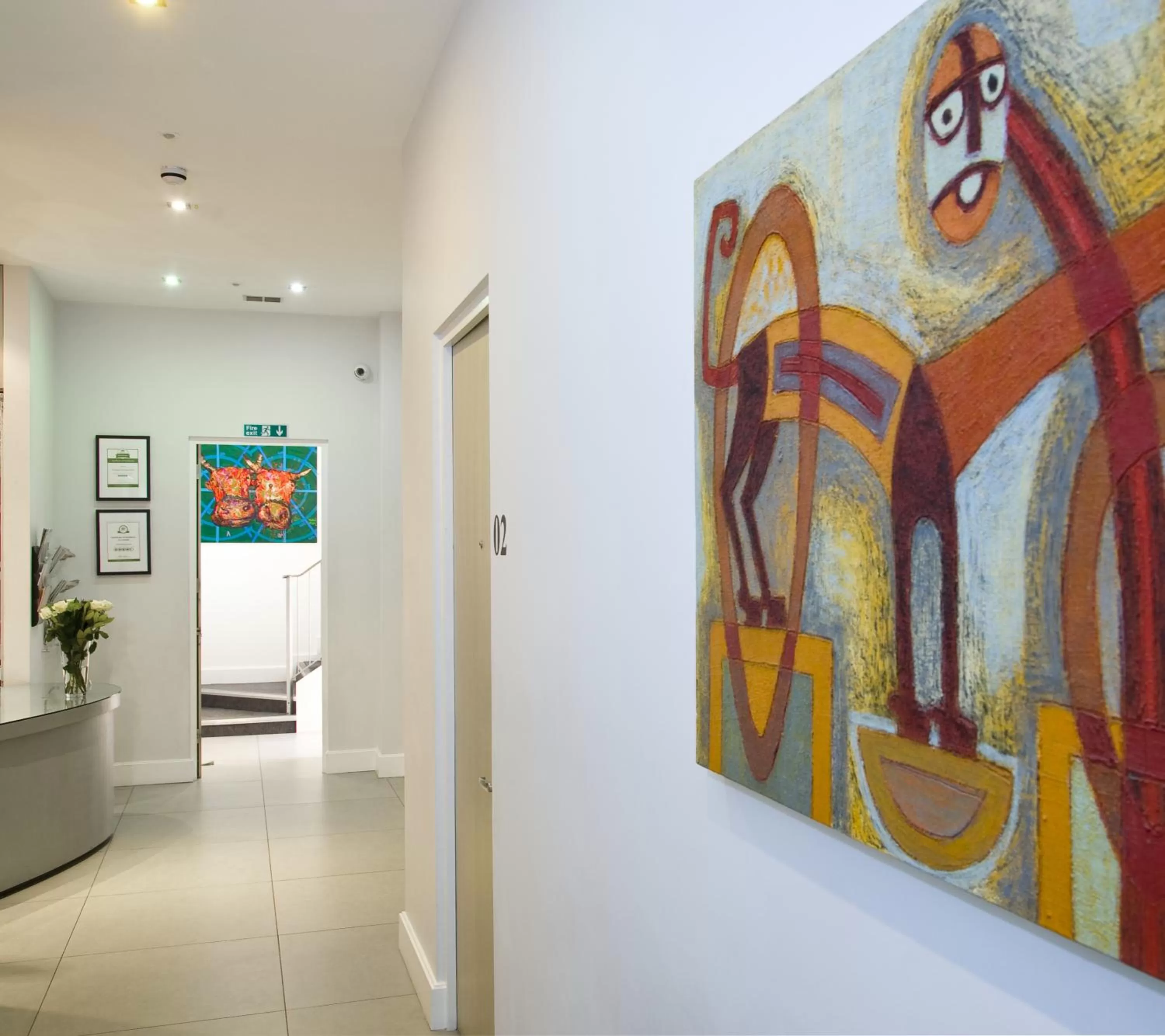 Lobby or reception in Templeton Place by Supercity Aparthotels