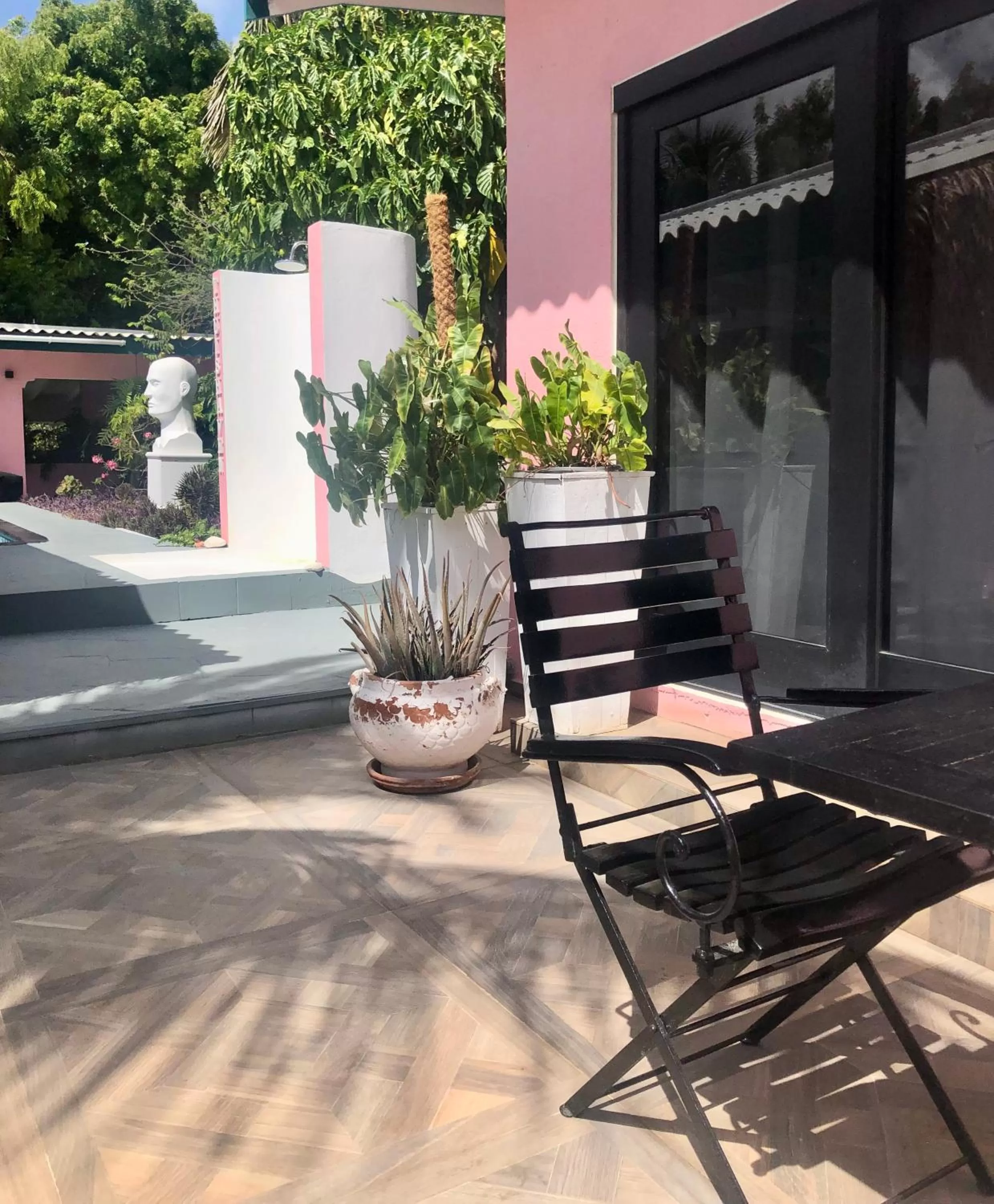 Property building in THUISHAVEN boutique mini-resort - fantastic garden and large pool - adults only