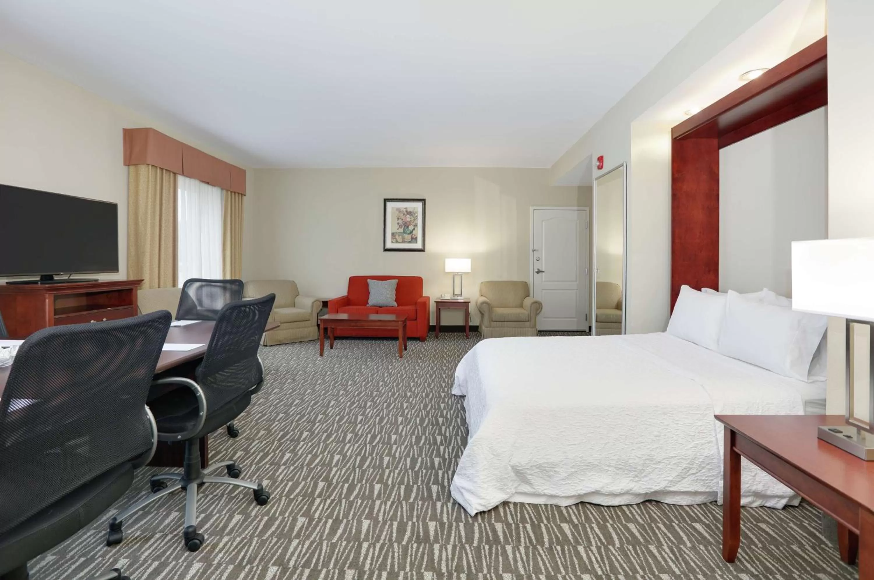 Bedroom, Bed in Hampton Inn & Suites Southern Pines-Pinehurst