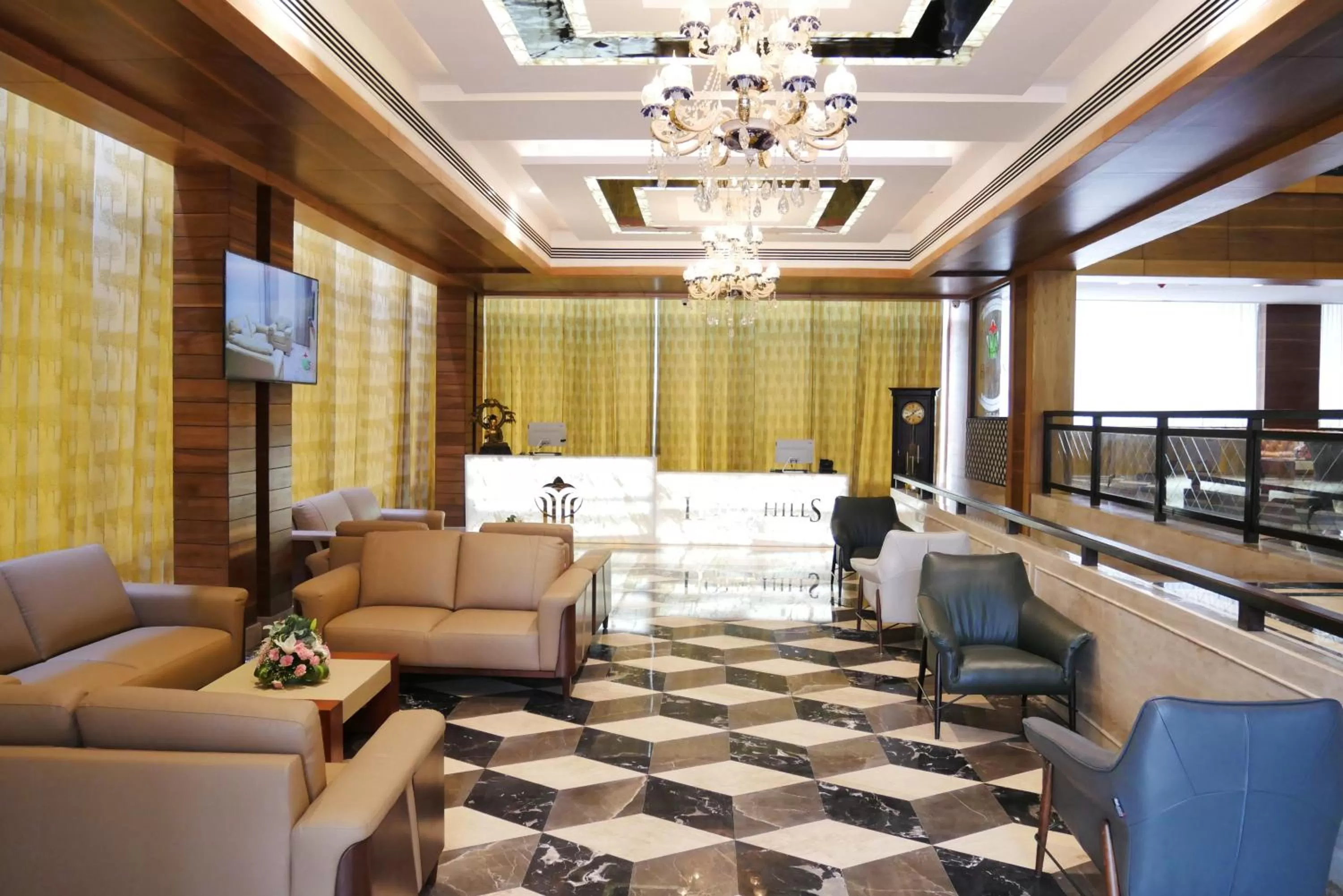 Lobby or reception in Hotel Hills