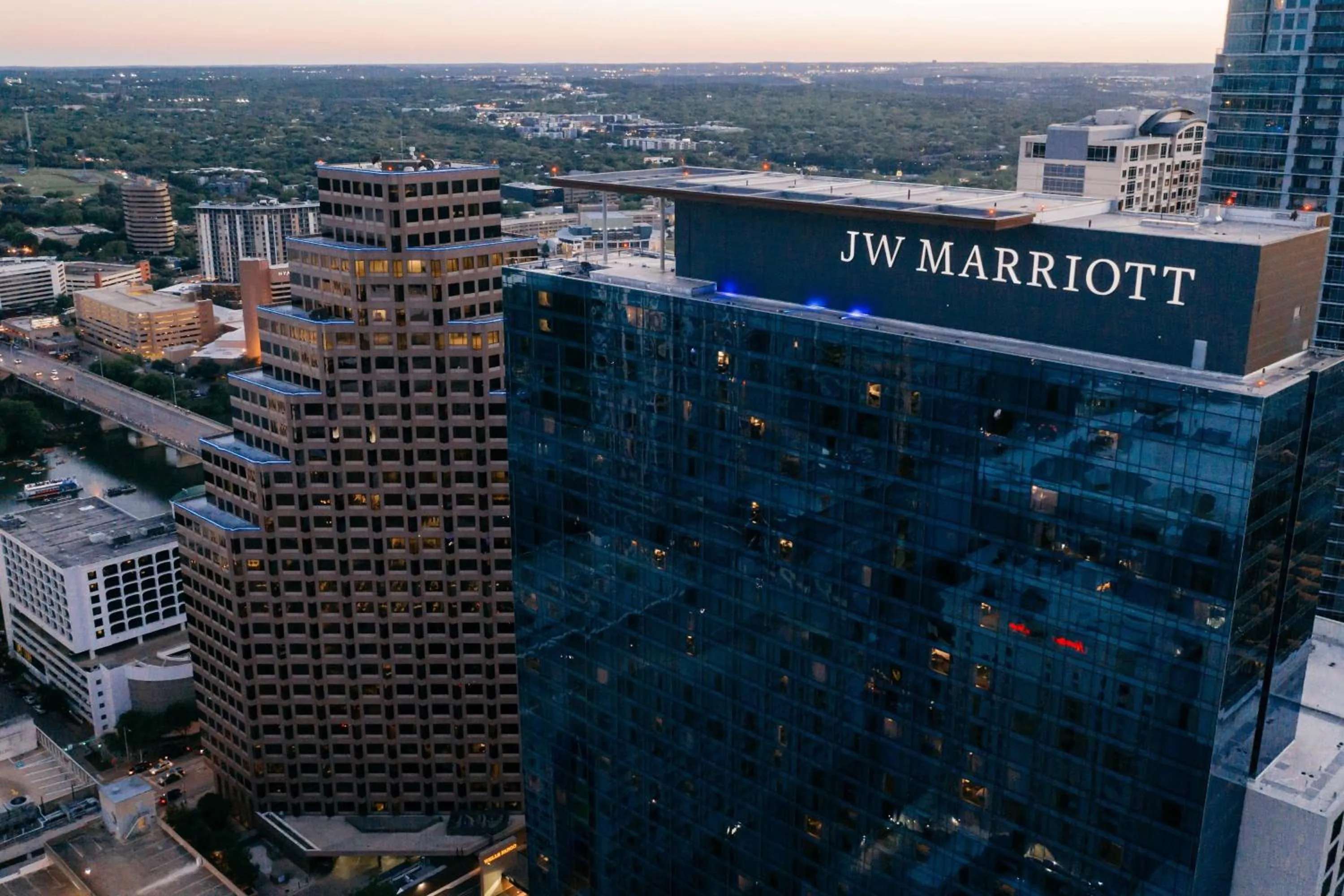 Property building in JW Marriott Austin