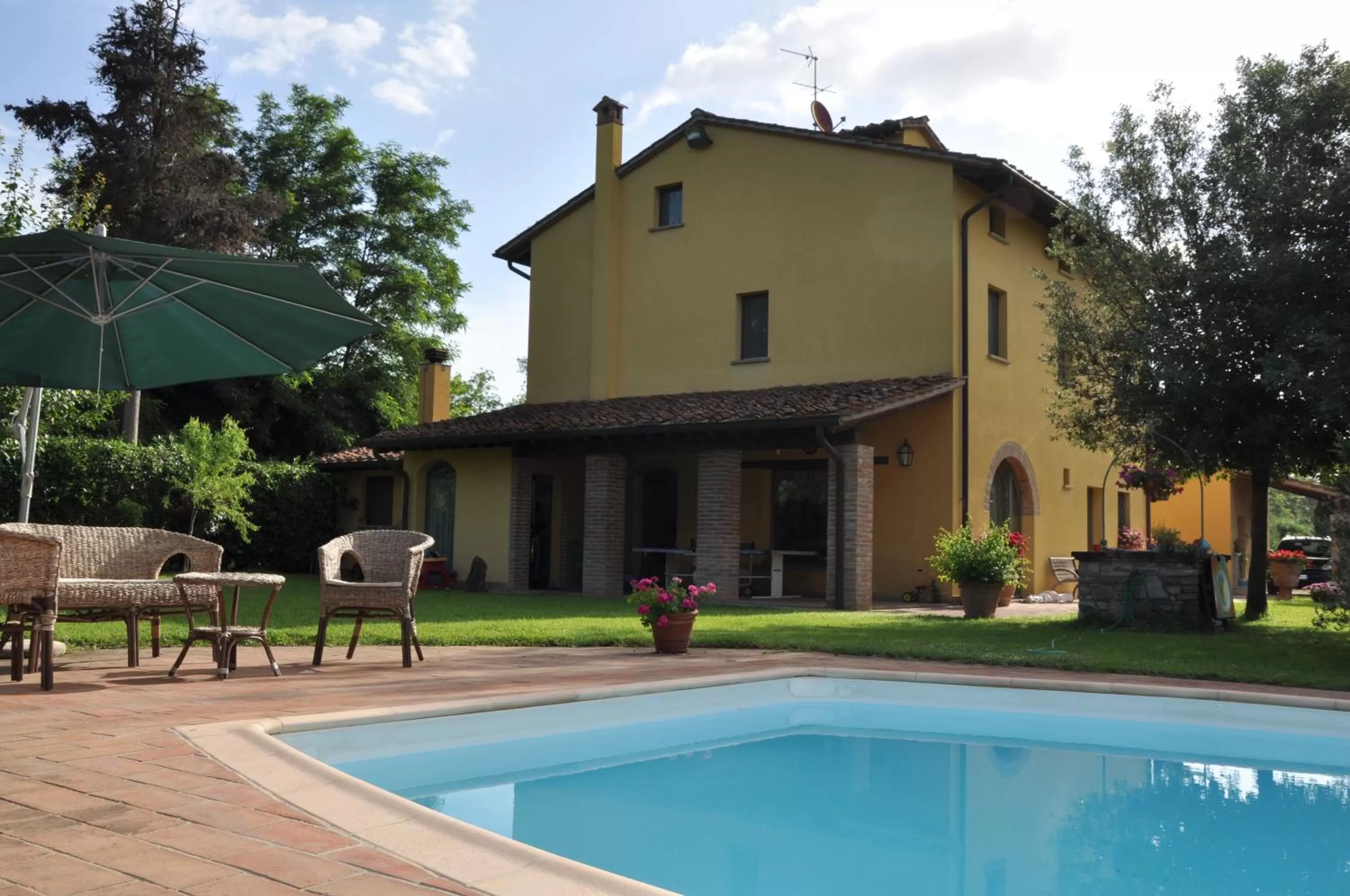 Facade/entrance in B&B Il Casolare Di Bonci