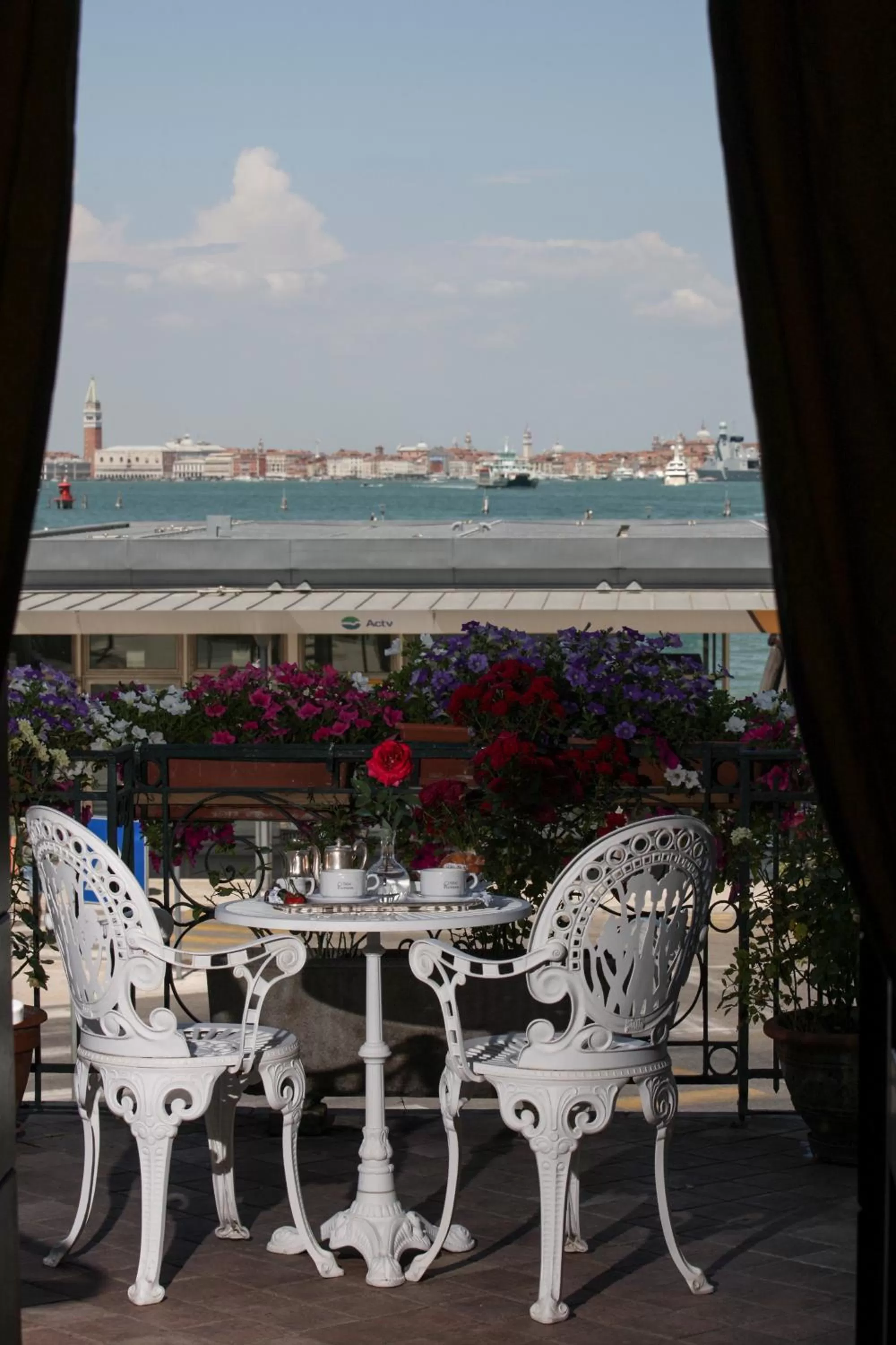 Balcony/Terrace in Hotel Riviera Venezia Lido