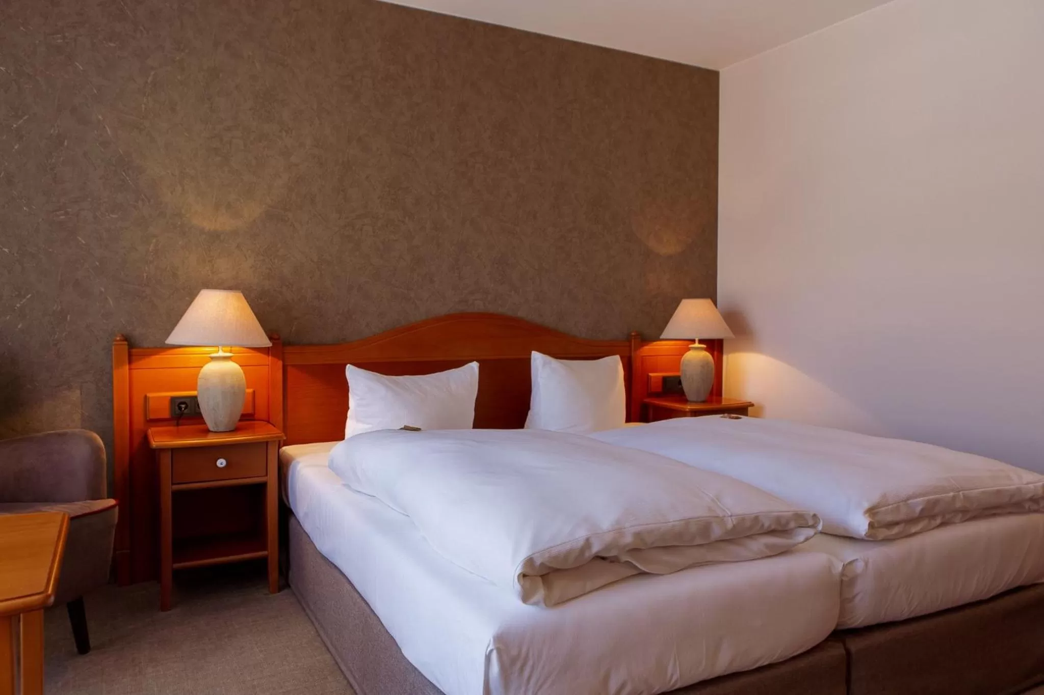 Bed in Hotel Ettrich & Elbresort Rathen