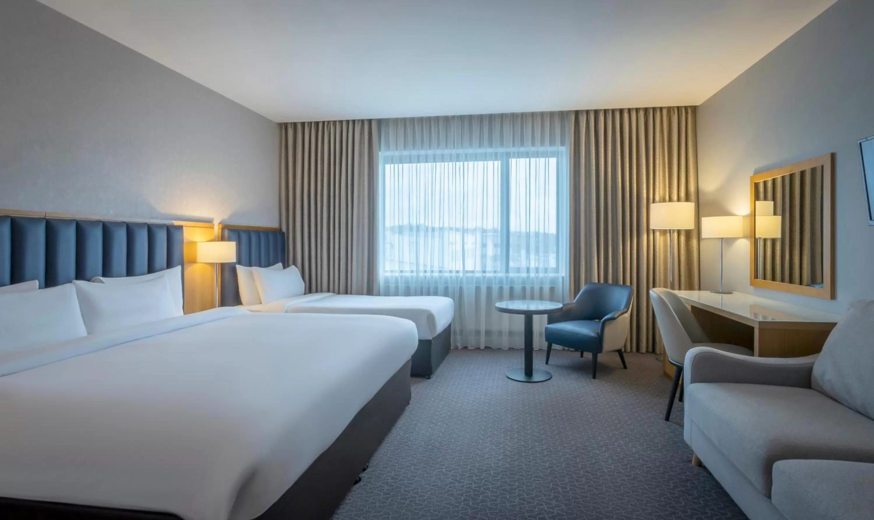 View (from property/room), Bed in Radisson Blu Hotel, Letterkenny