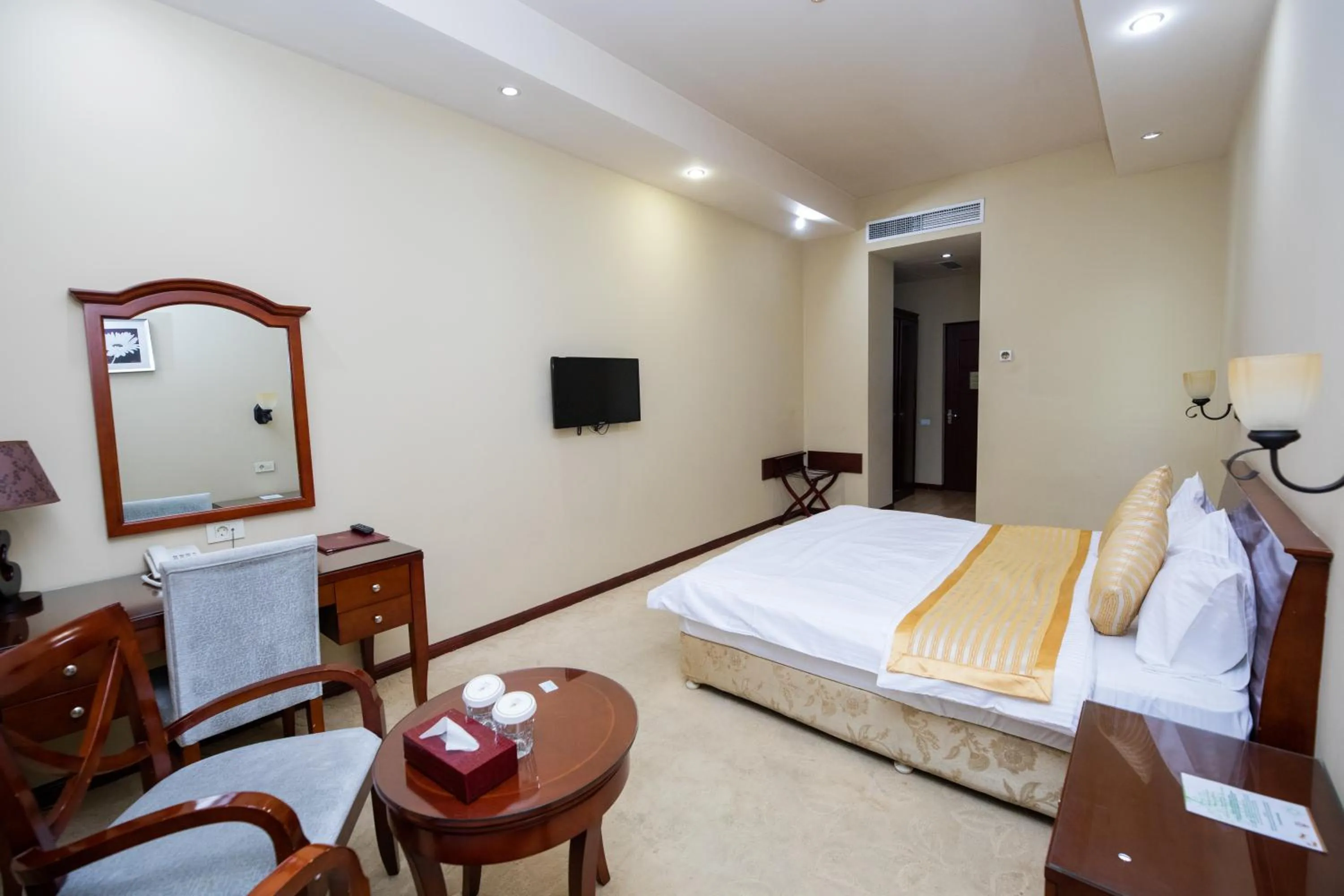 Photo of the whole room, Bed in Diamond Hotel Yerevan