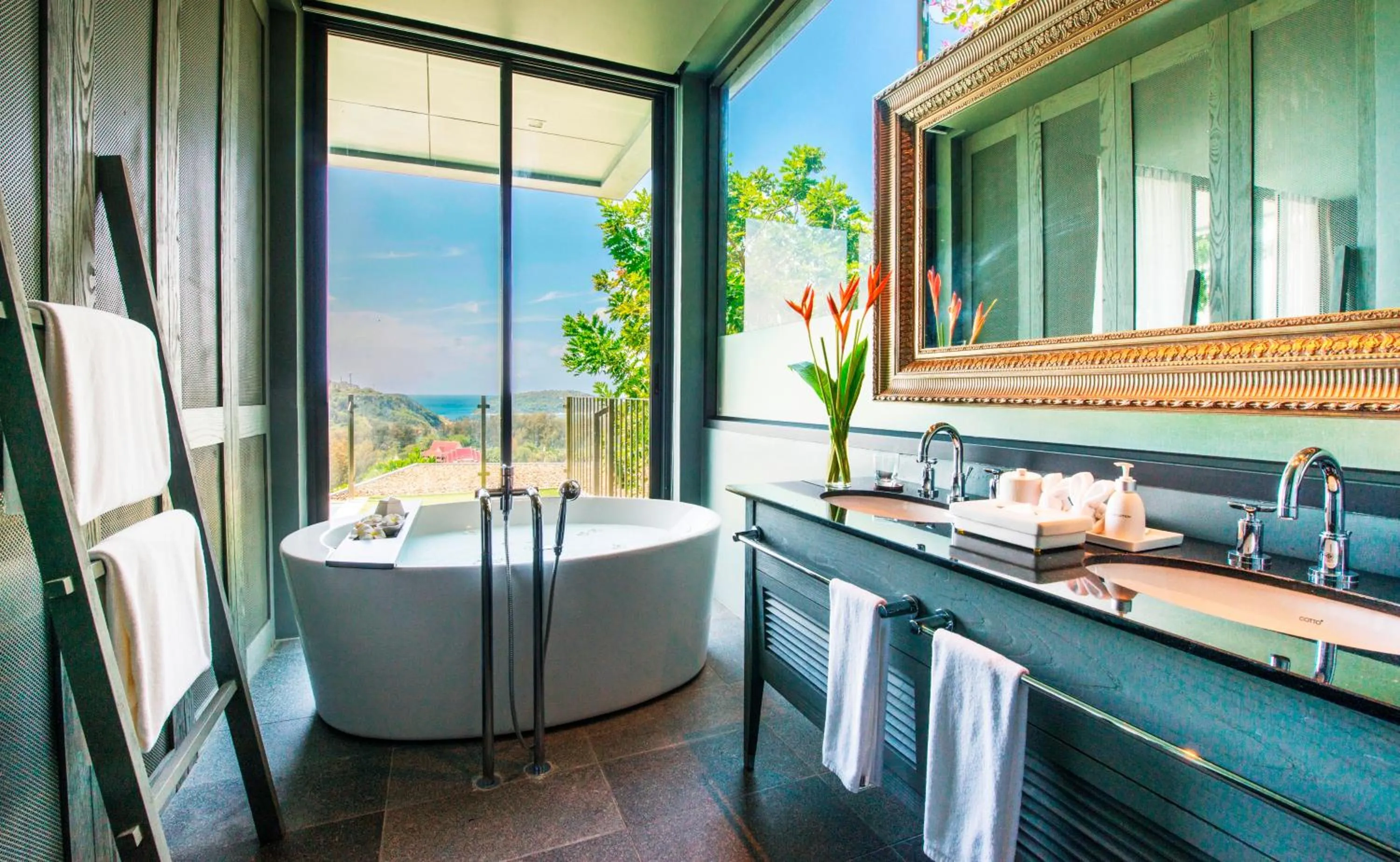 Bathroom in SUNSURI PHUKET, Nai Harn Beach